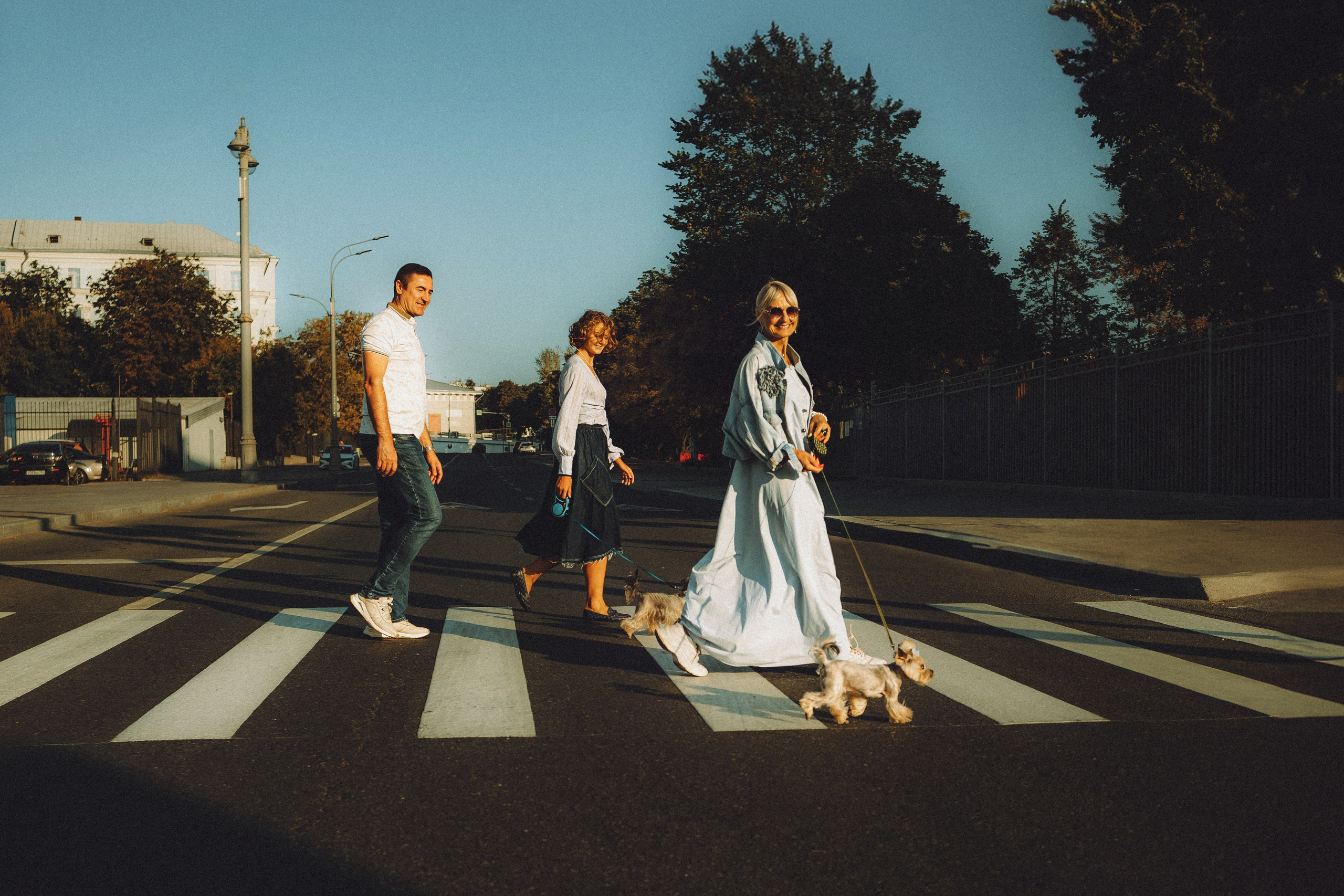 Дженни, Оливия и их семья