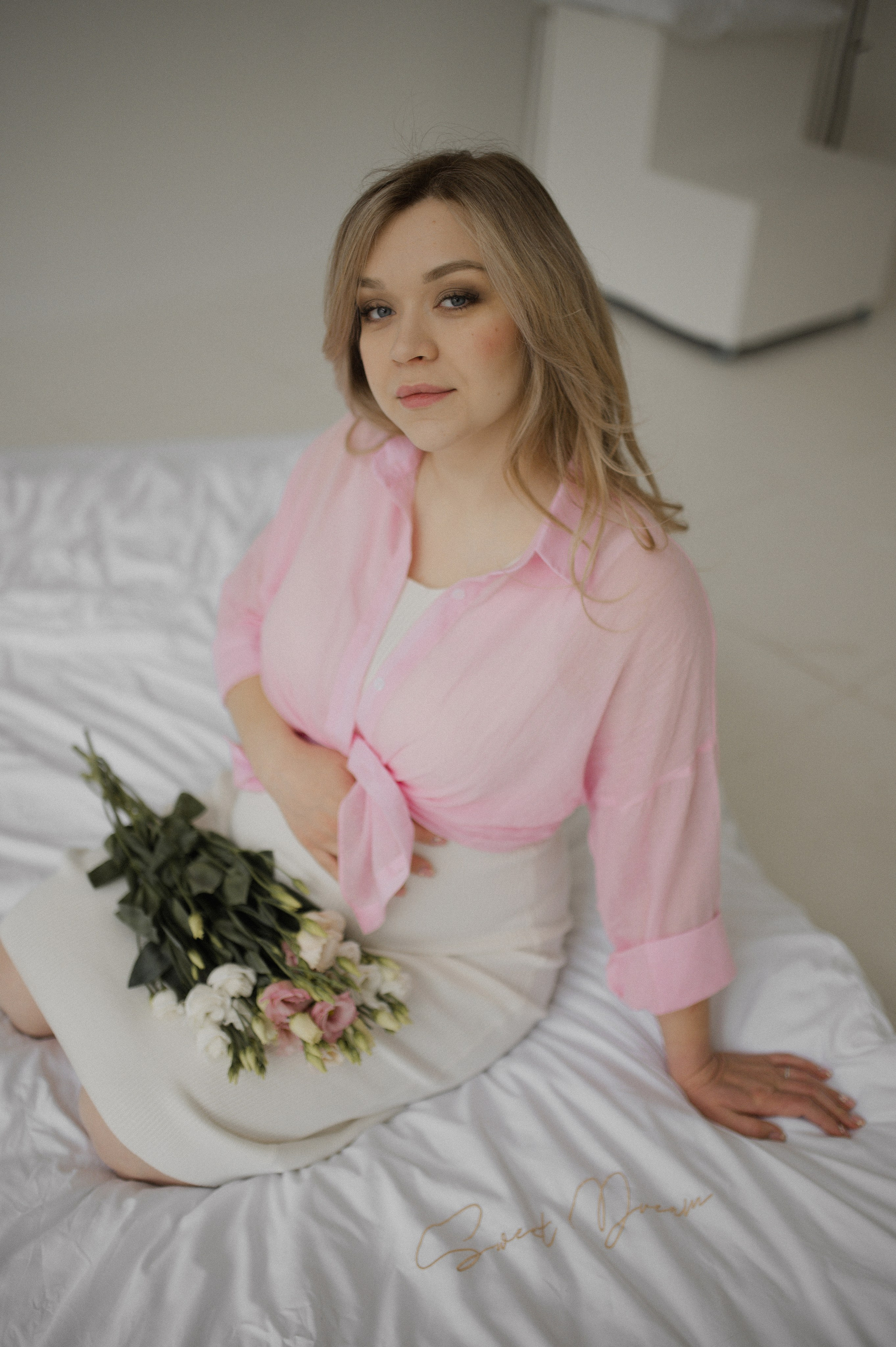 Оля в ожидании малыша. Семейная фотосессия Бутово Москва фотограф Алина Морщагина