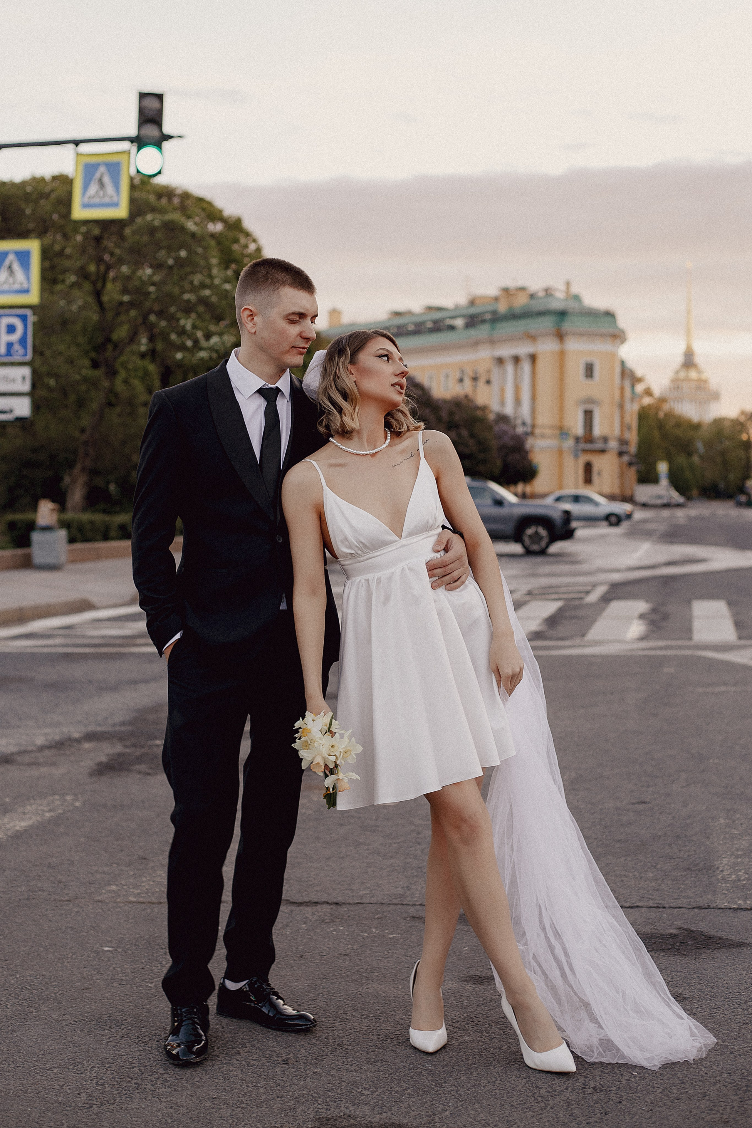 Свадебная в белые ночи. Свадебный фотограф Санкт-Петербург  Москва