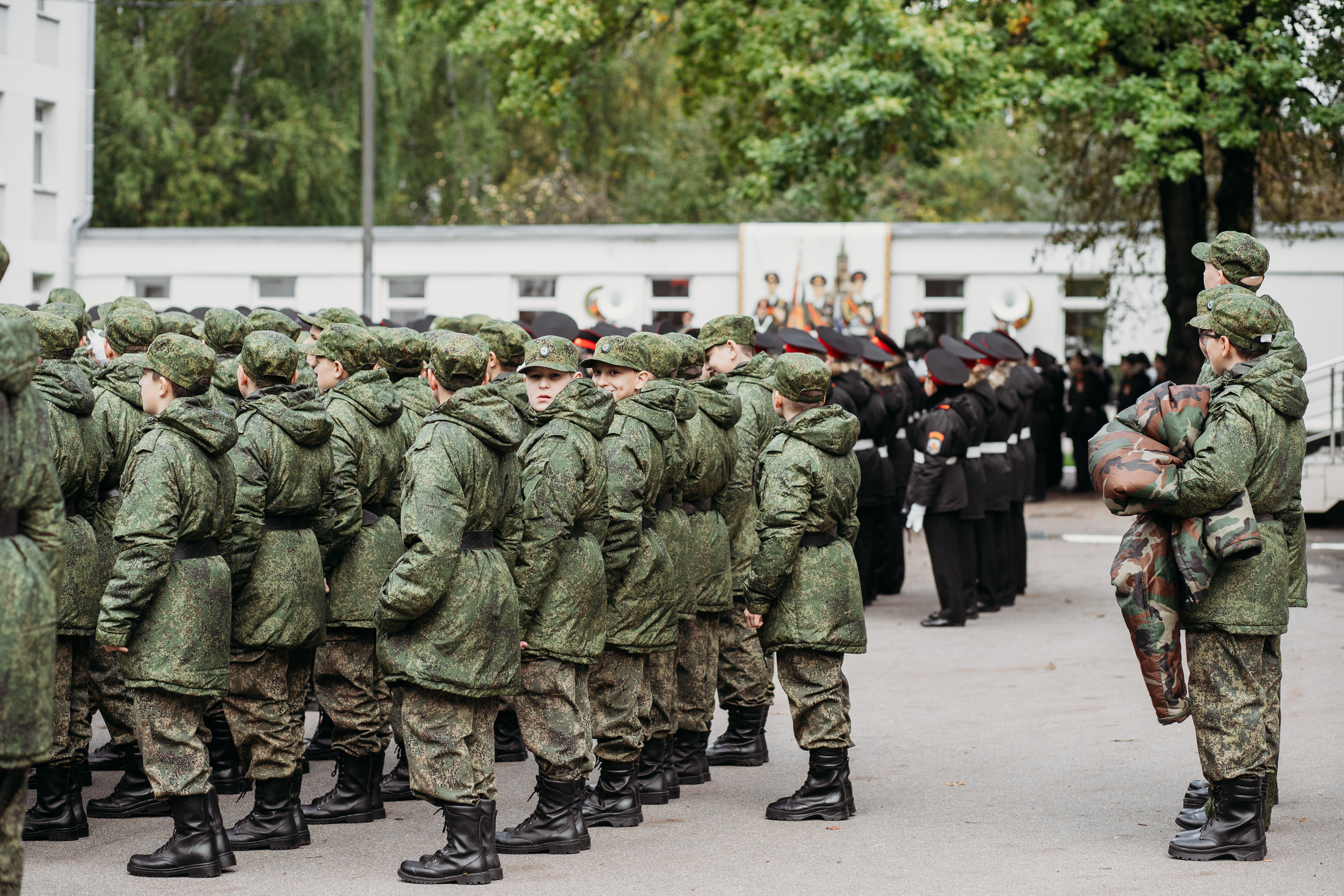 Кадеты. Фотограф Казакова Анастасия