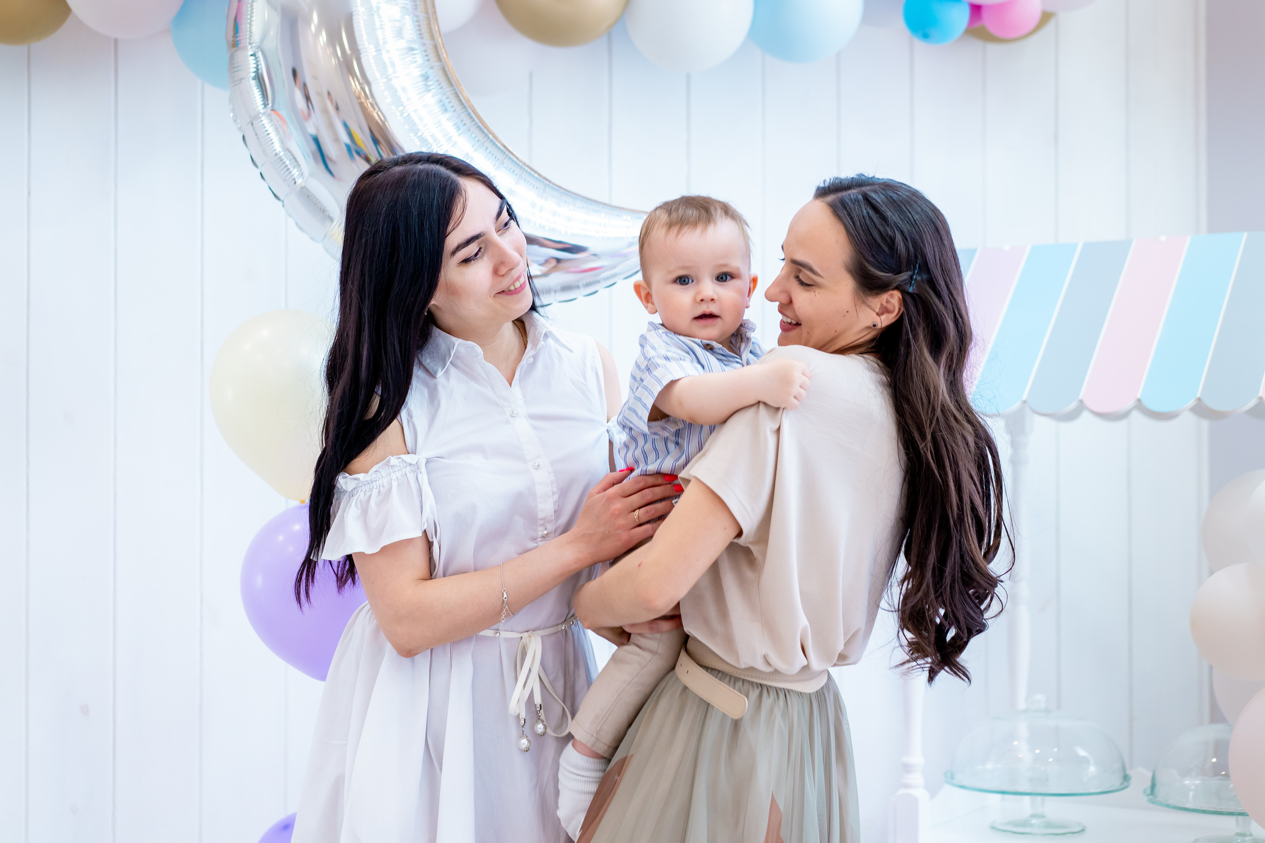 Первый день рождения. Фотограф Казакова Анастасия