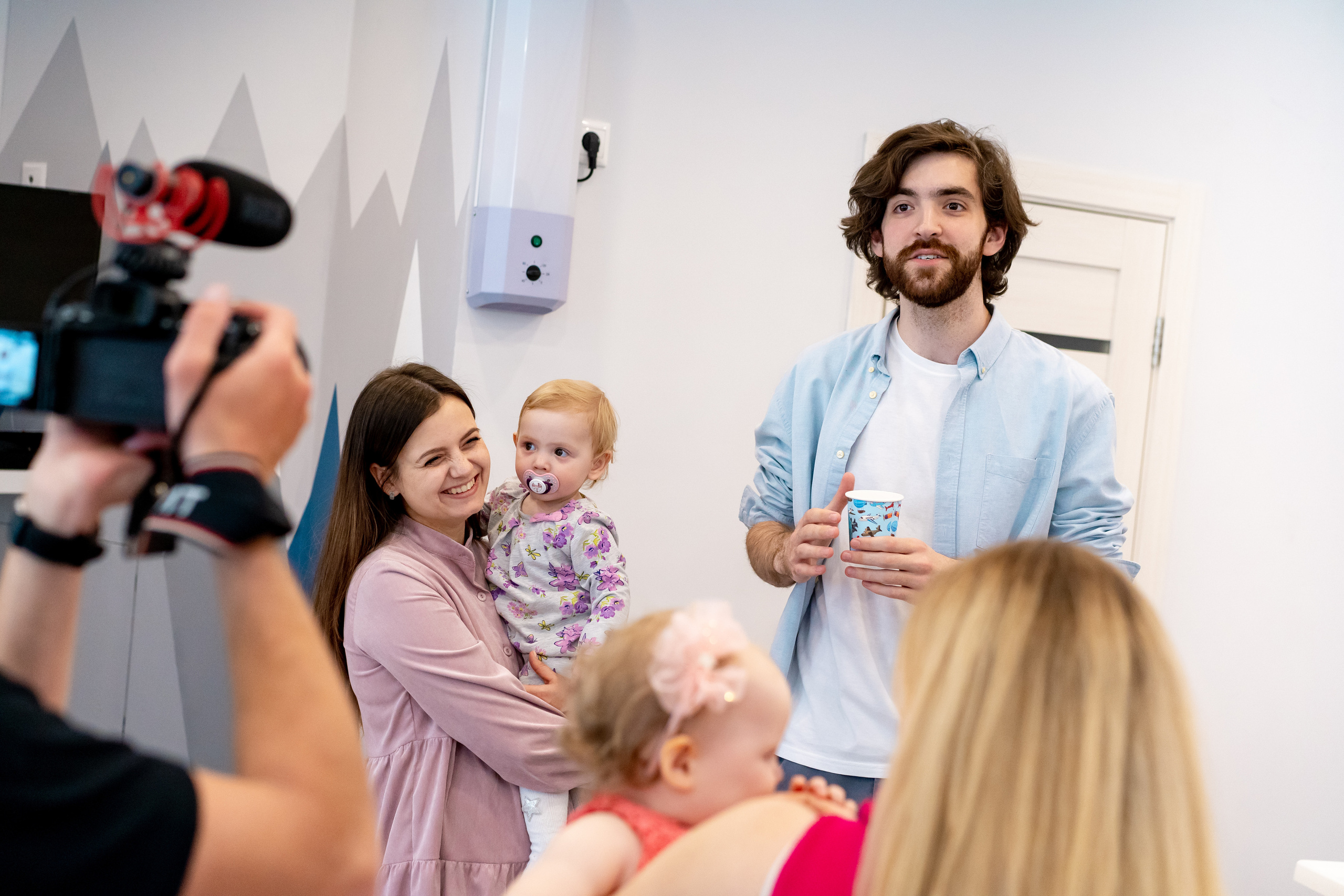 Первый день рождения. Фотограф Казакова Анастасия