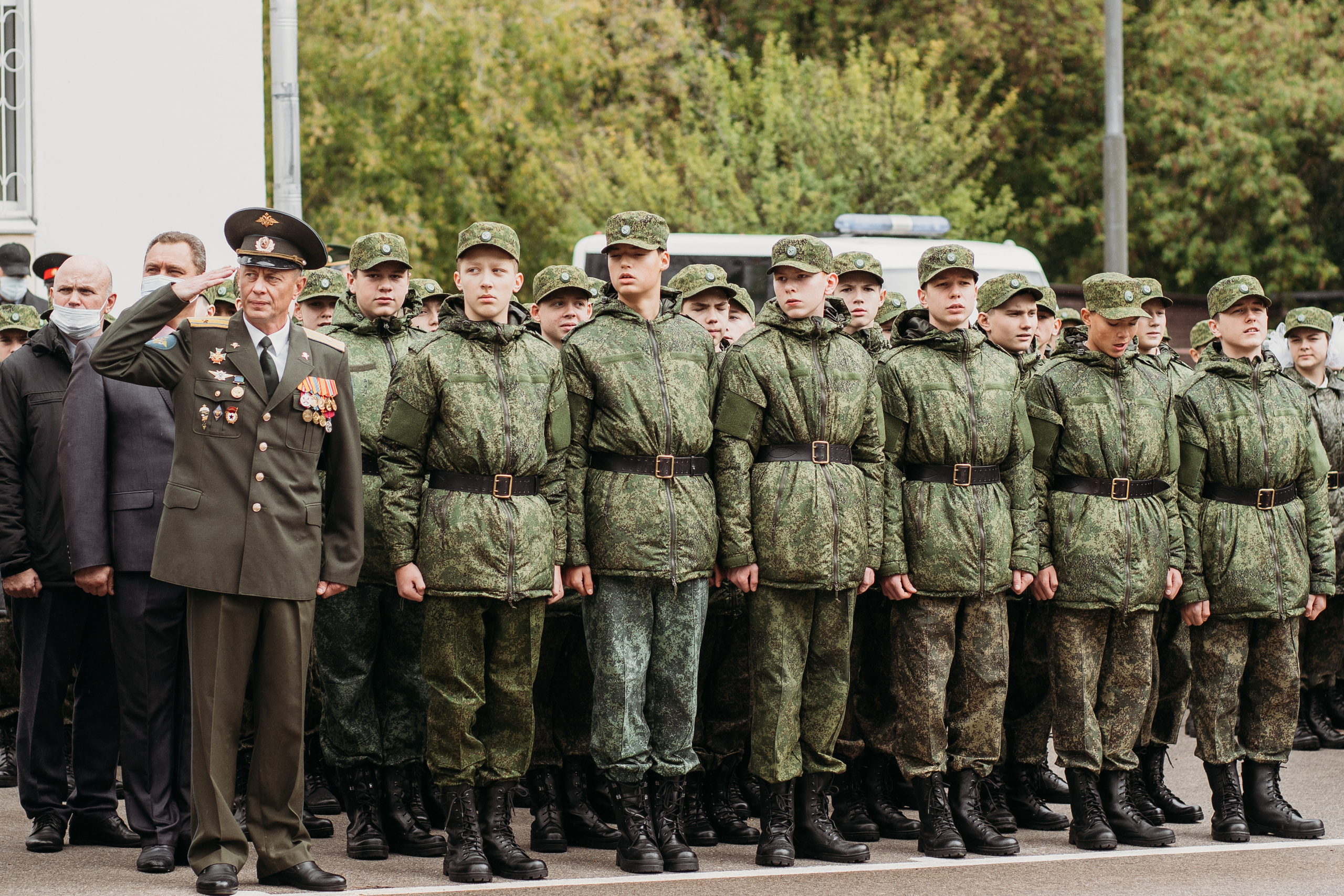 Кадеты. Фотограф Казакова Анастасия