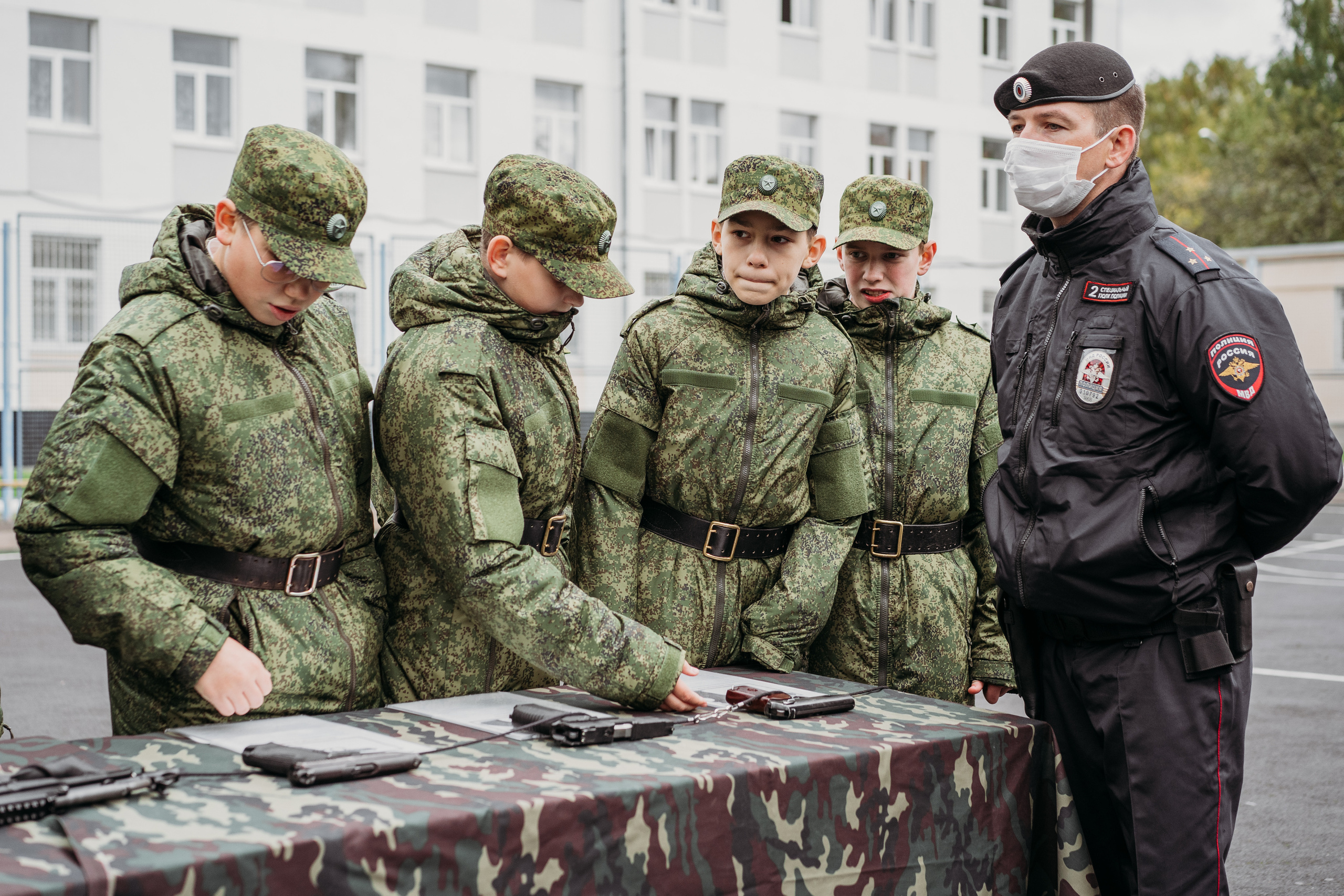 Кадеты. Фотограф Казакова Анастасия