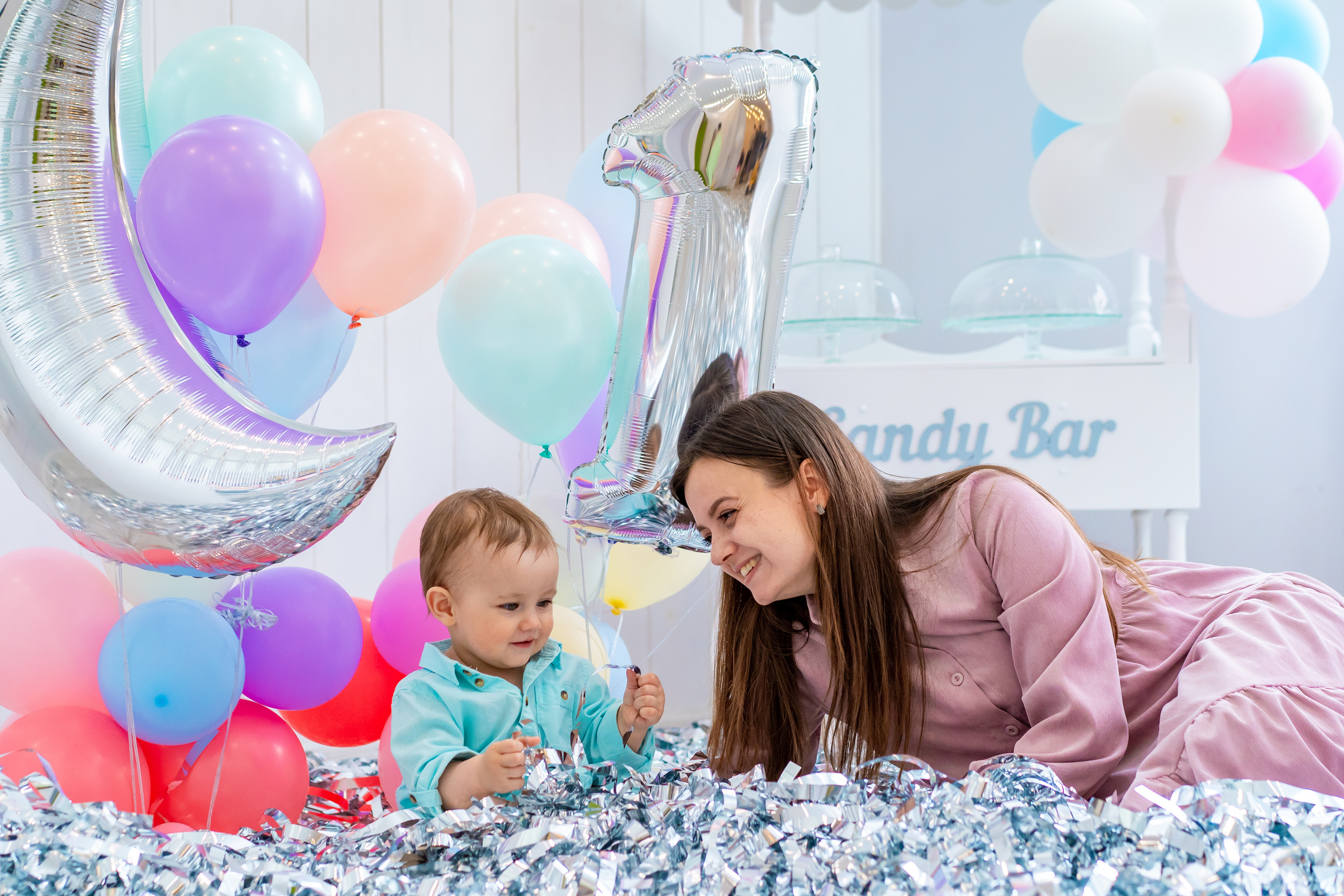 Первый день рождения. Фотограф Казакова Анастасия