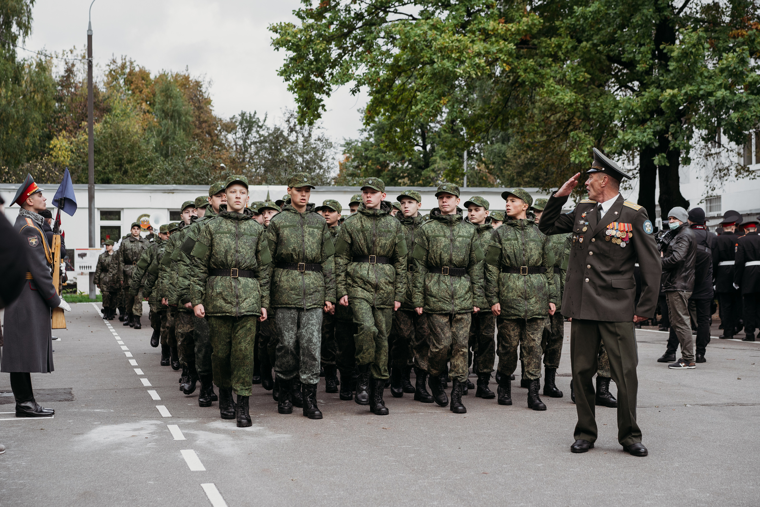 Кадеты. Фотограф Казакова Анастасия