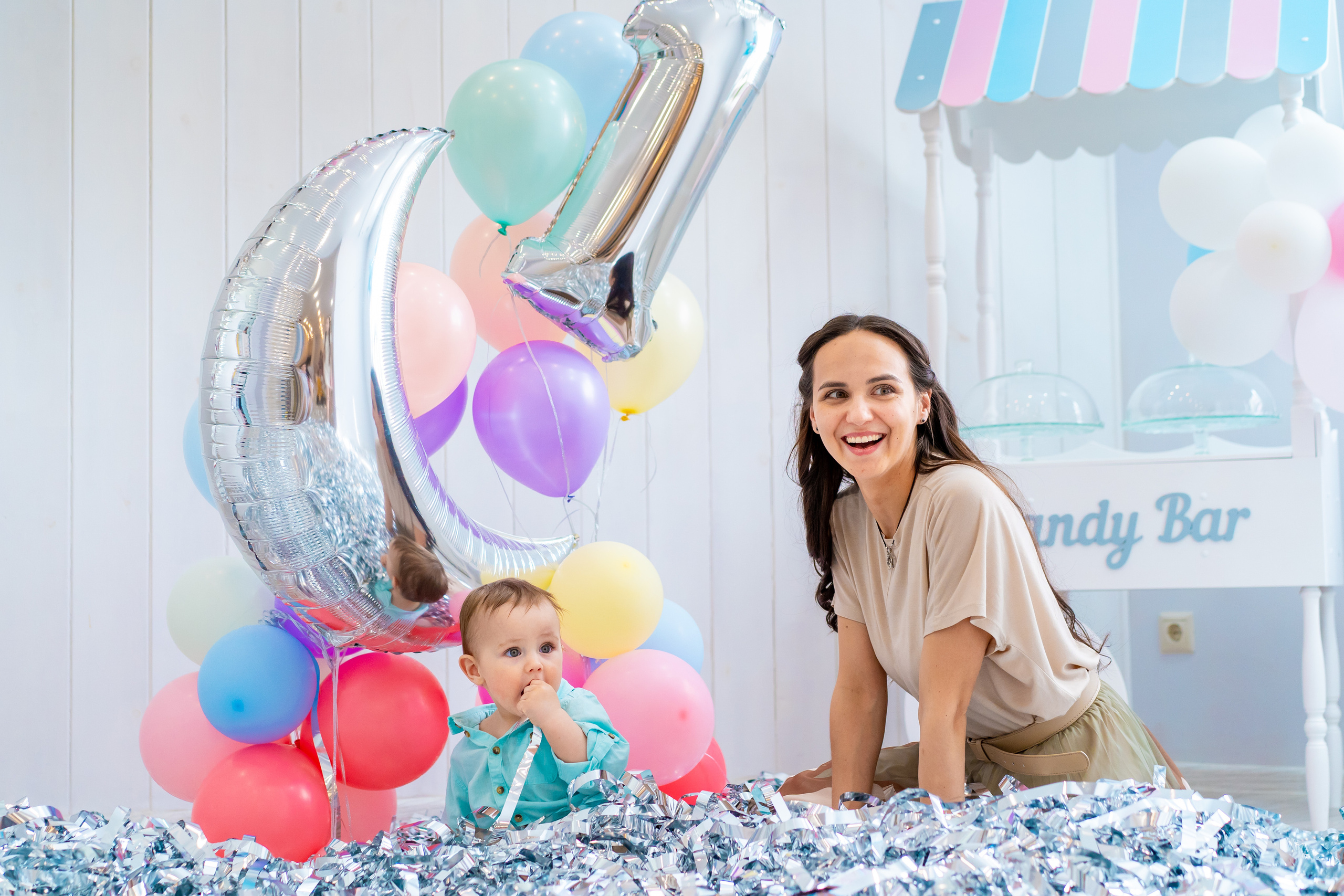 Первый день рождения. Фотограф Казакова Анастасия