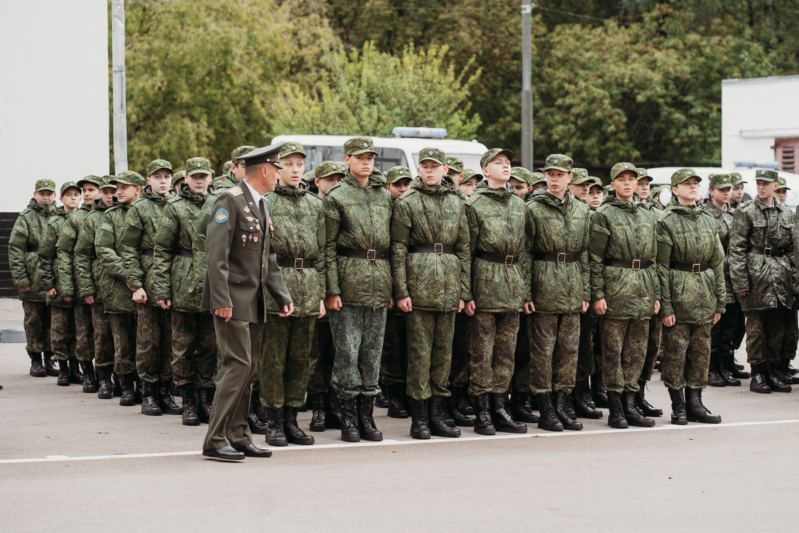 Кадеты. Фотограф Казакова Анастасия