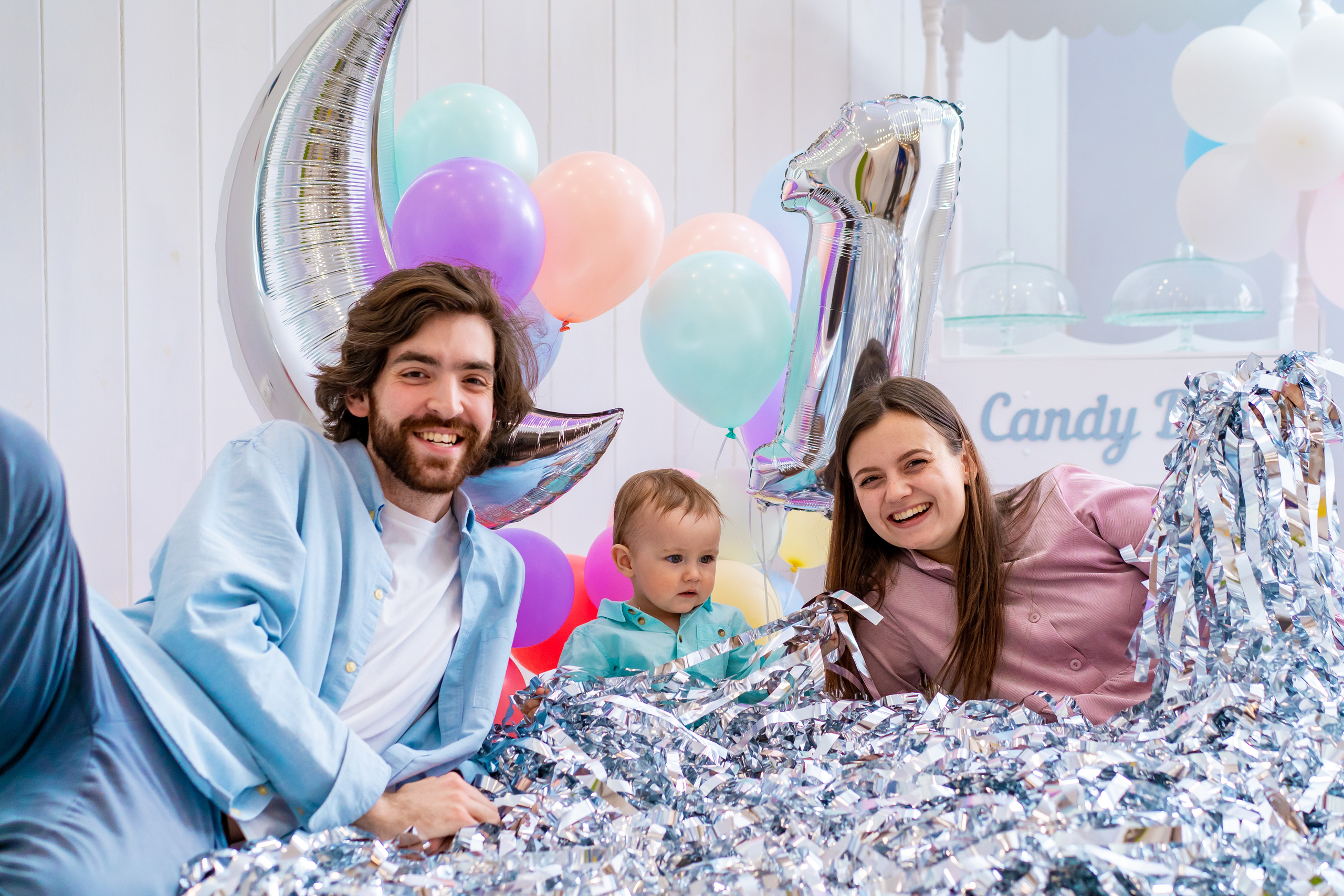 Первый день рождения. Фотограф Казакова Анастасия