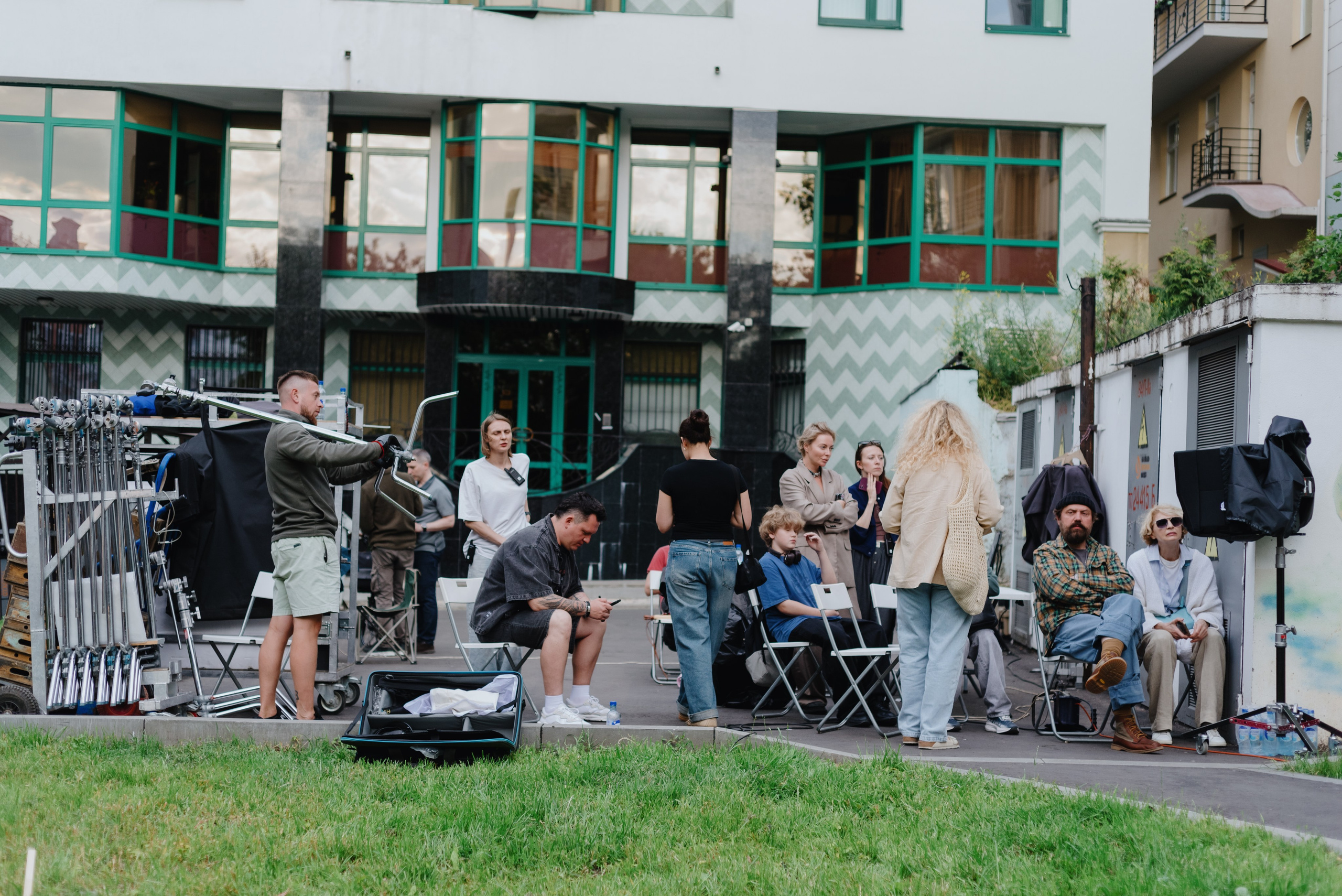 Бэкстейдж съемки клипа. Фотограф в Москве