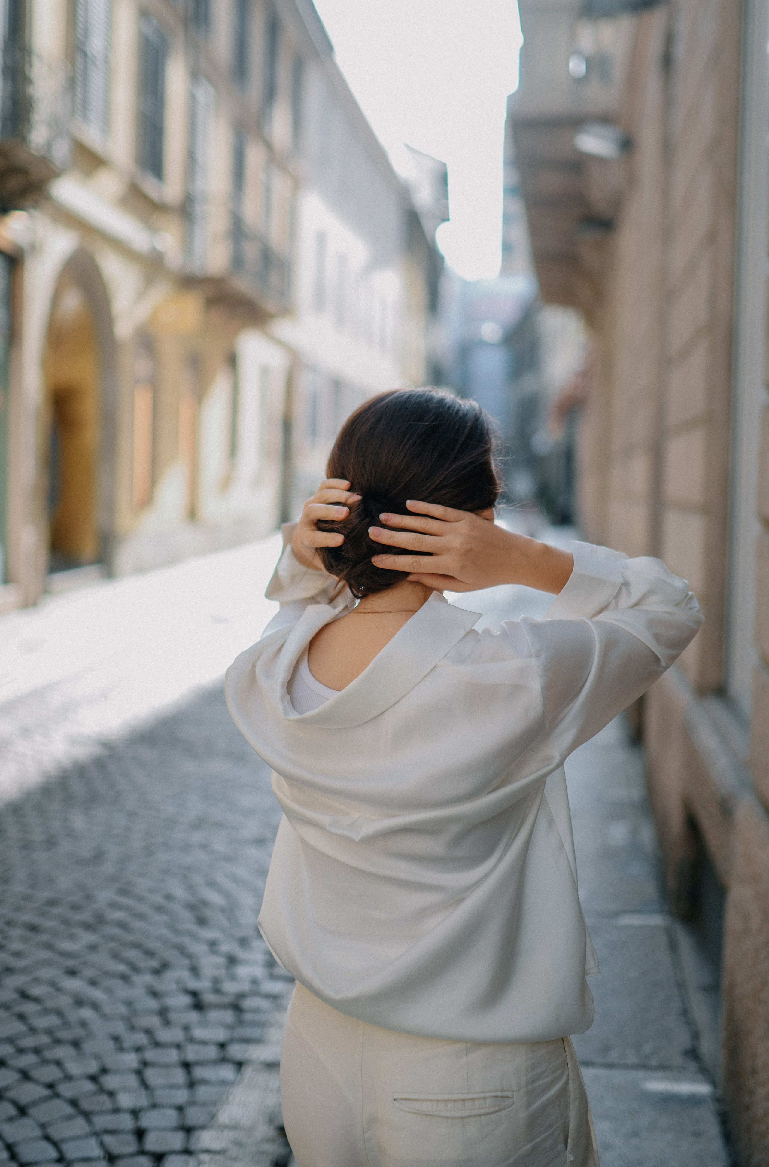 Nastya in Milano. Photographer Vasilisa Gordeeva