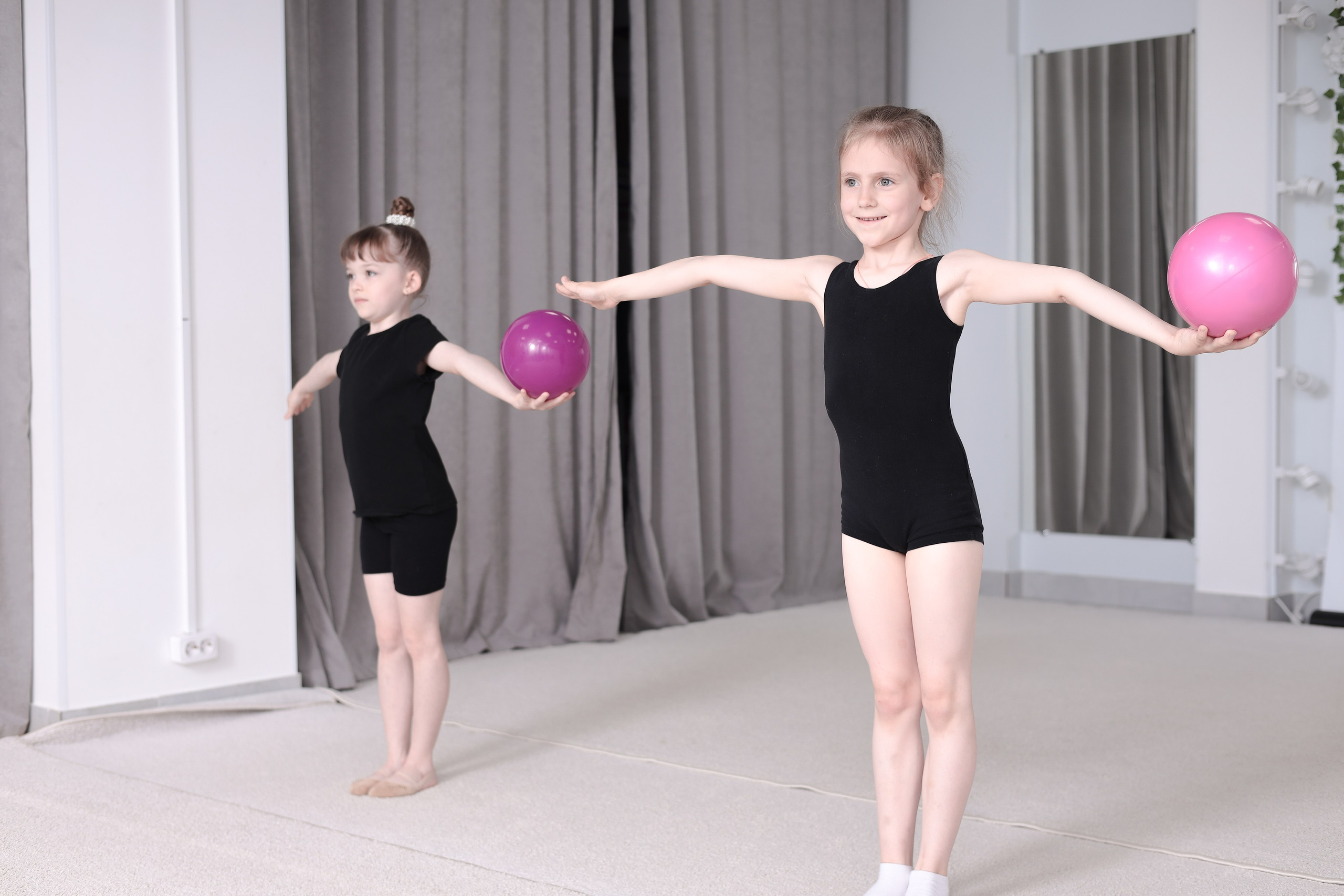 Открытый урок гимнастика. Фотограф Надршина Лилия