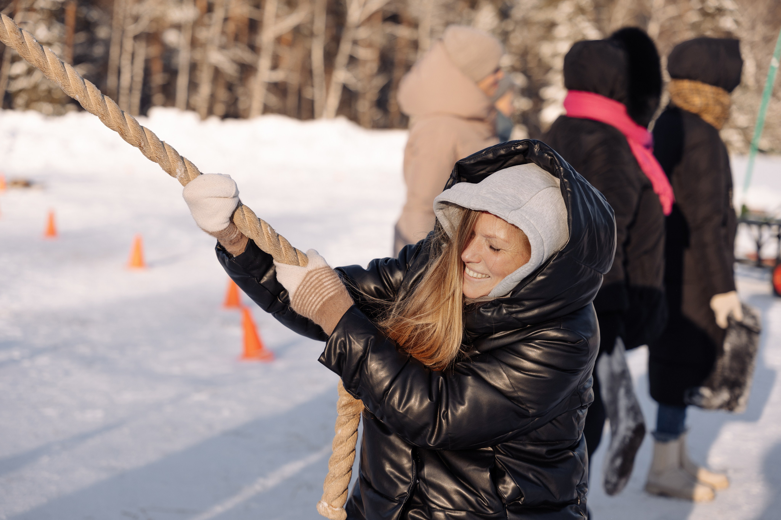 Зимние игры. Свадебный и семейный фотограф Ксения Ржевская (Митрохина)