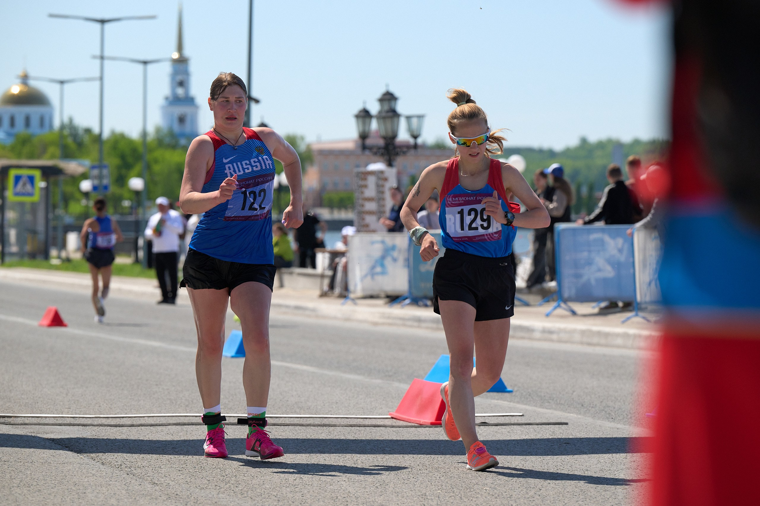 Чемпионат России по спортивной ходьбе 2025. Спортивный репортажный фотограф в Ижевске Сергей Мерзляков