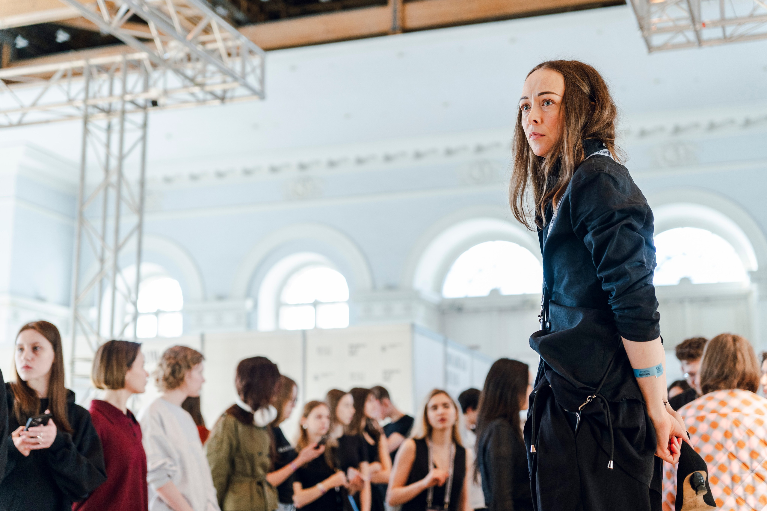 Показ Школы дизайна НИУ ВШЭ на Московской неделе моды. Фотограф в Москве Савкина Евгения
