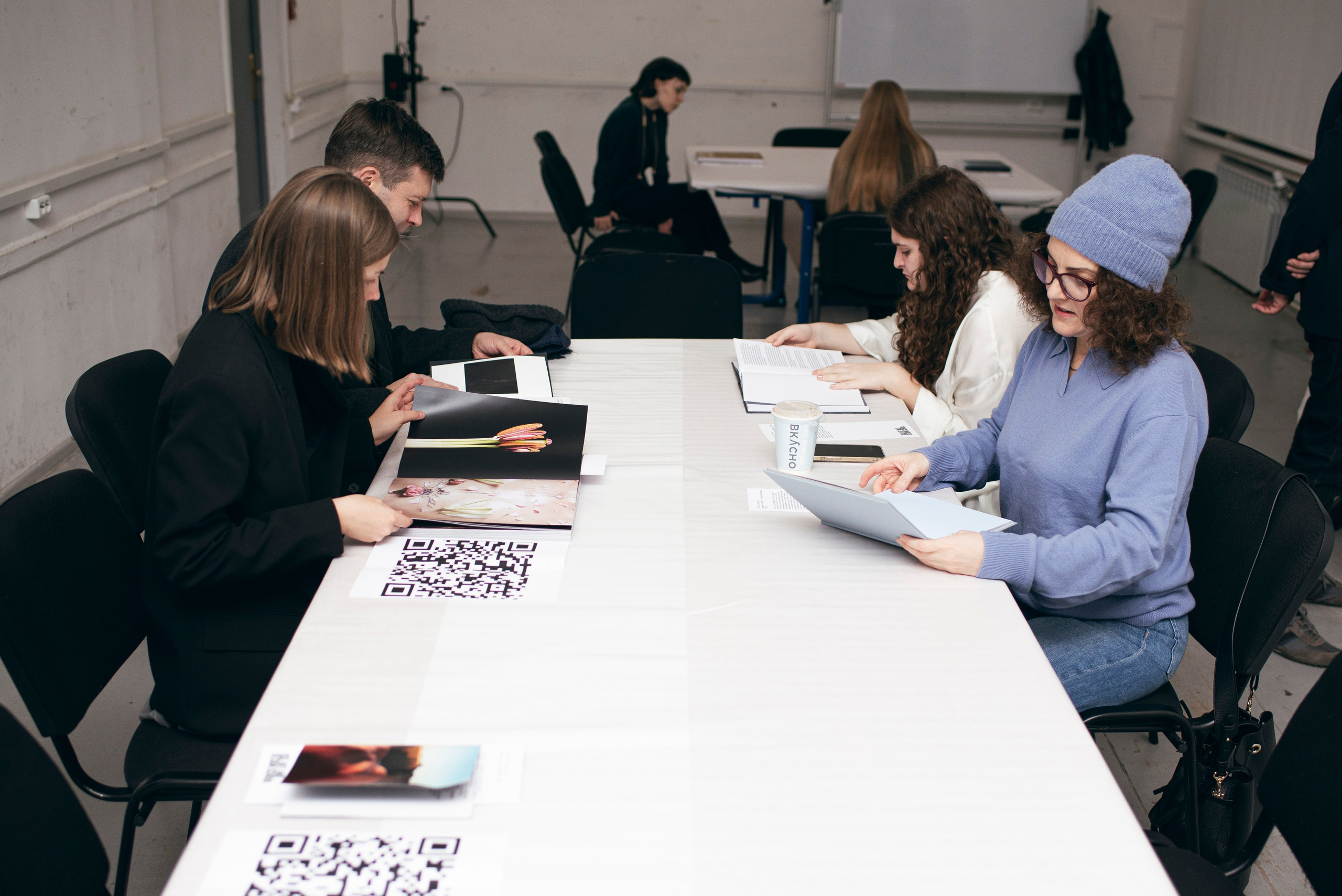 Вечер фото книг в Школе Дизайна. Фотограф в Москве Алейникова Евгения