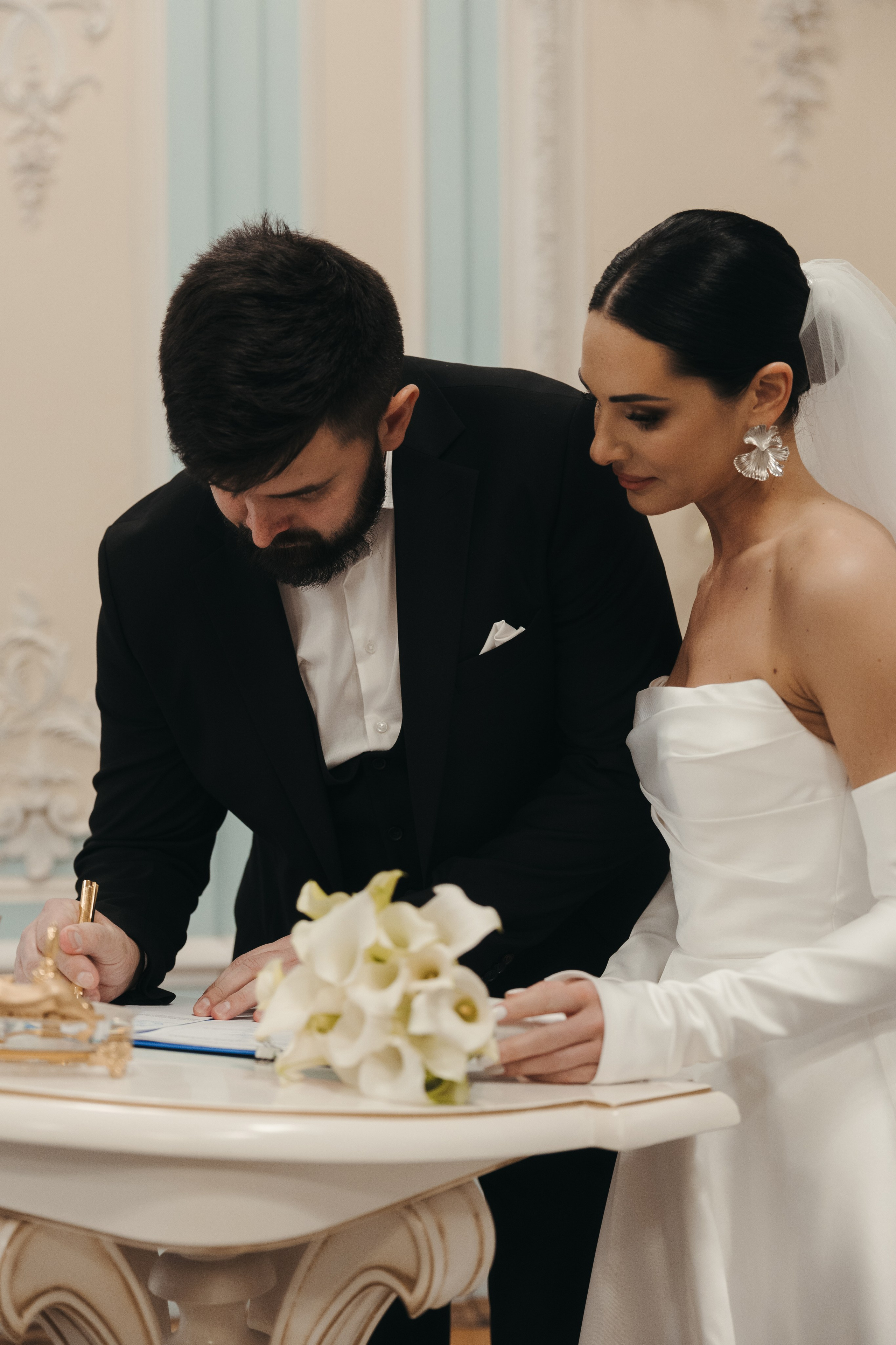 Мария и Вадим. Свадебный фотограф Москва Анастасия Храмова