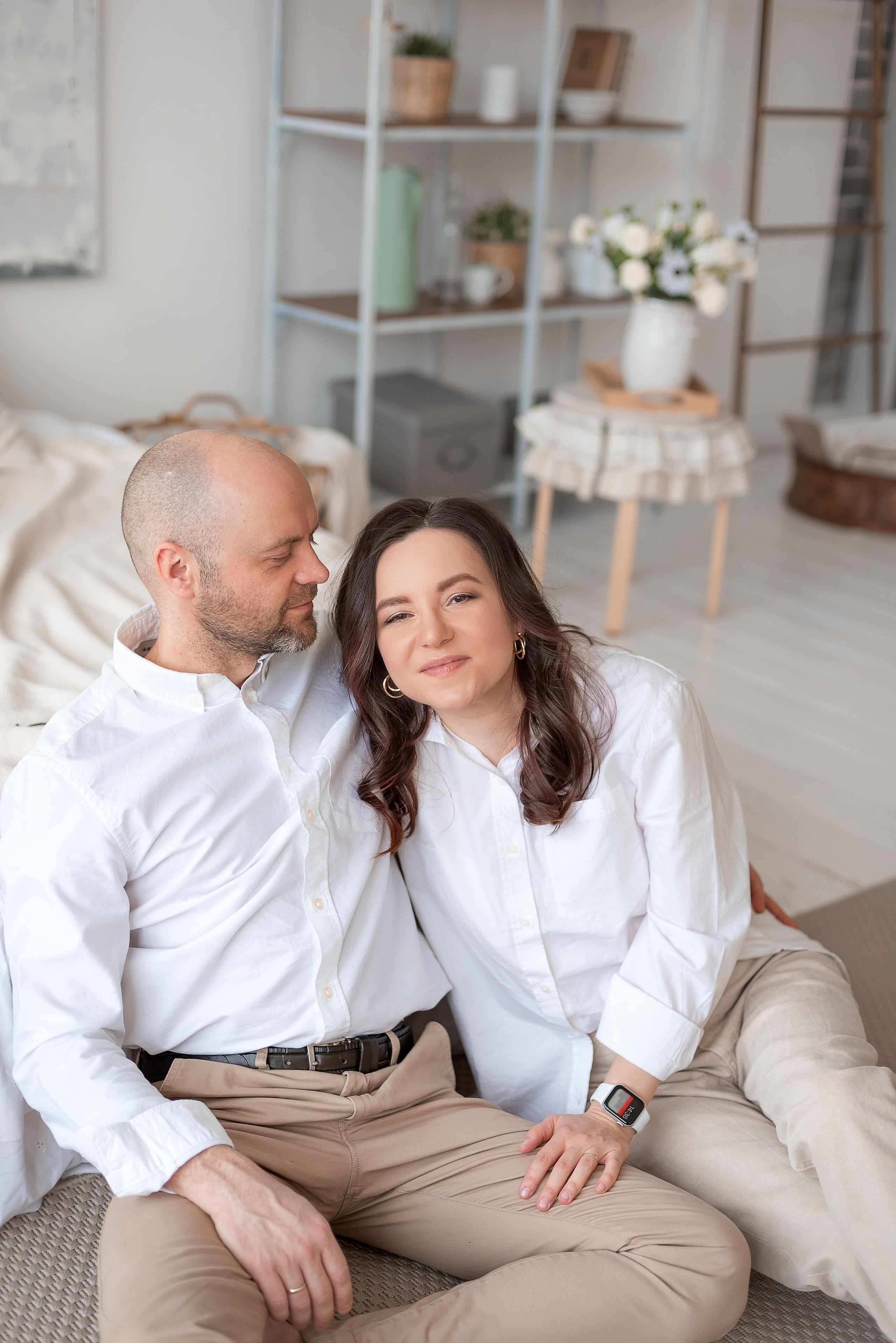 Даша и семья. Фотограф Юлия Кондратьева