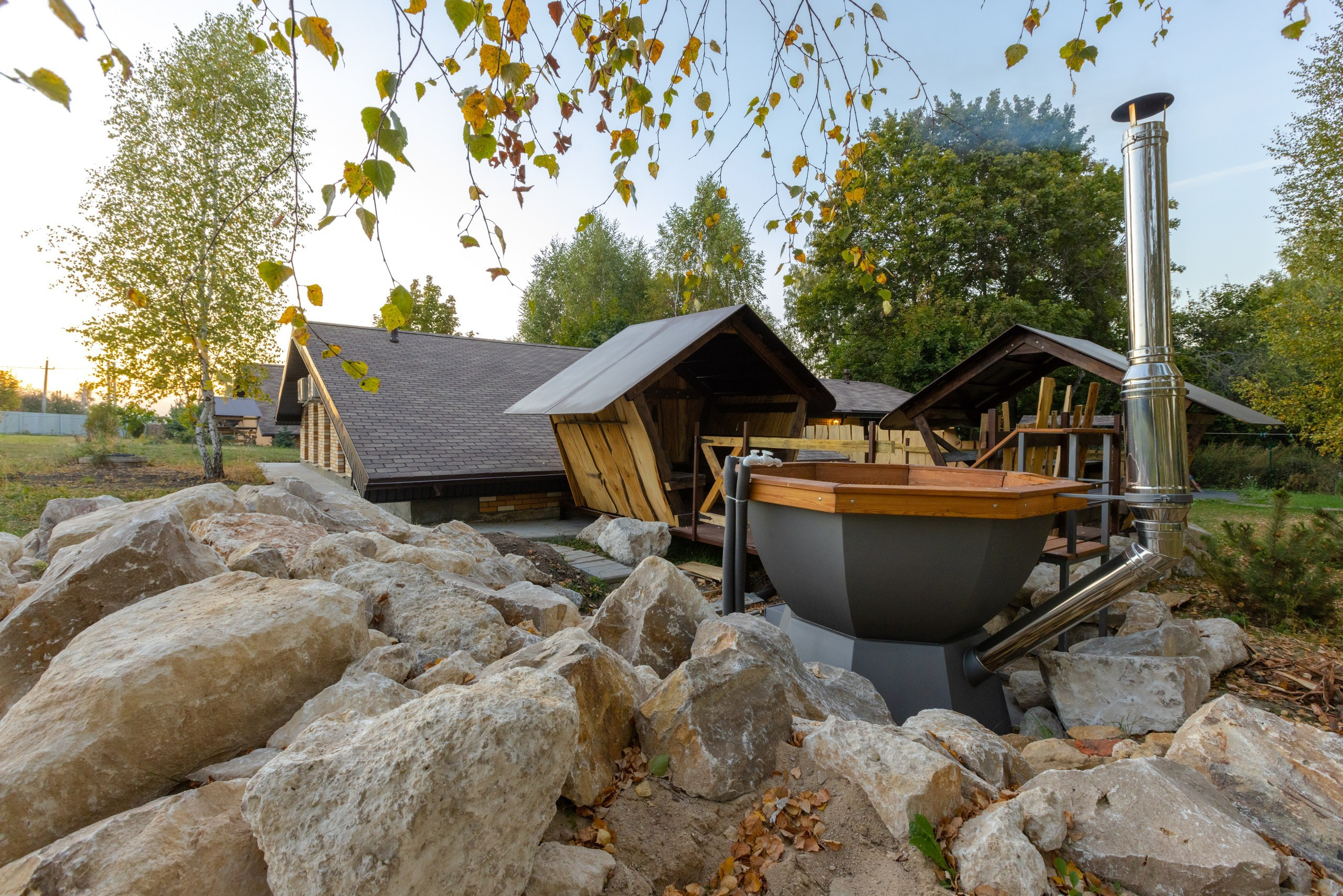 Большая Тросна вечером и новый бассейный комплекс. Фотограф в Туле Крупский АнДРей. Фотостудия «КАДР71» в Туле