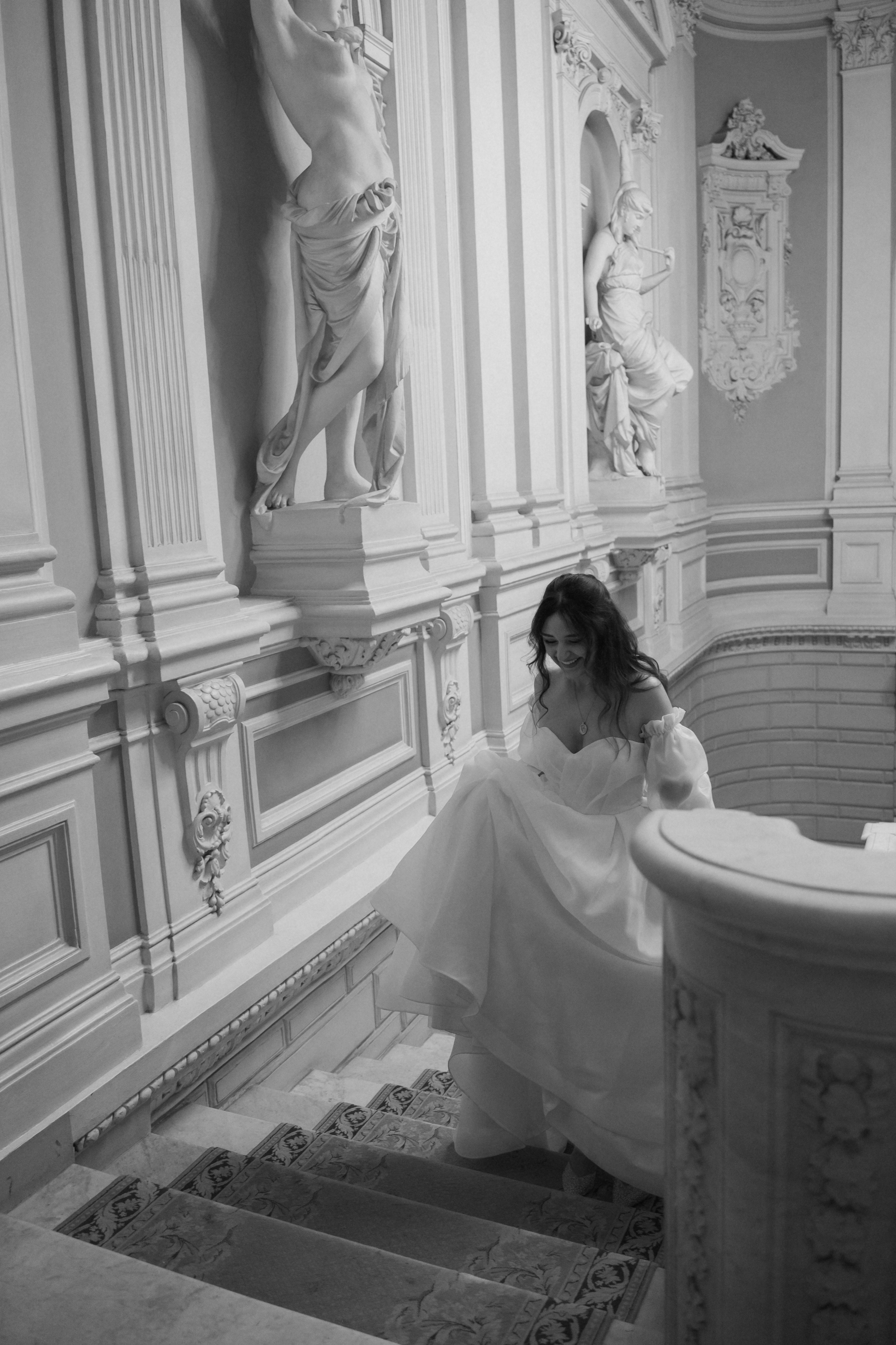 Любовь в 1-м Дворце Бракосочетания. Фотограф в Санкт-Петербурге — Лучина Екатерина