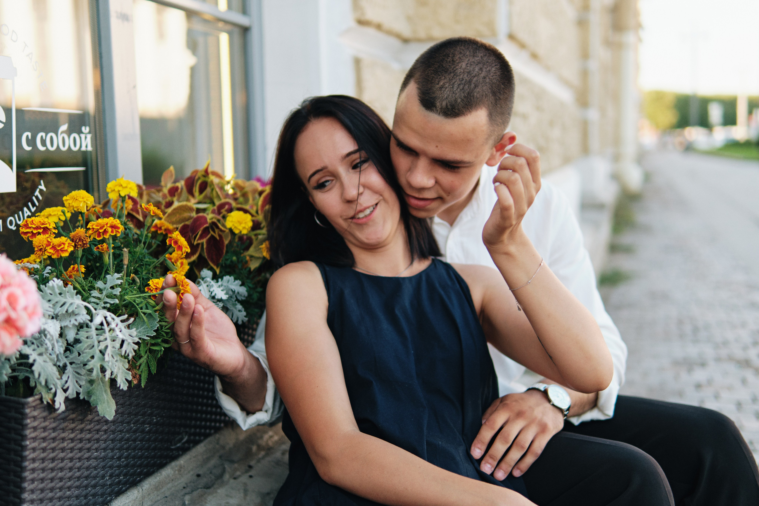 Парная фотосессия в СПб летом