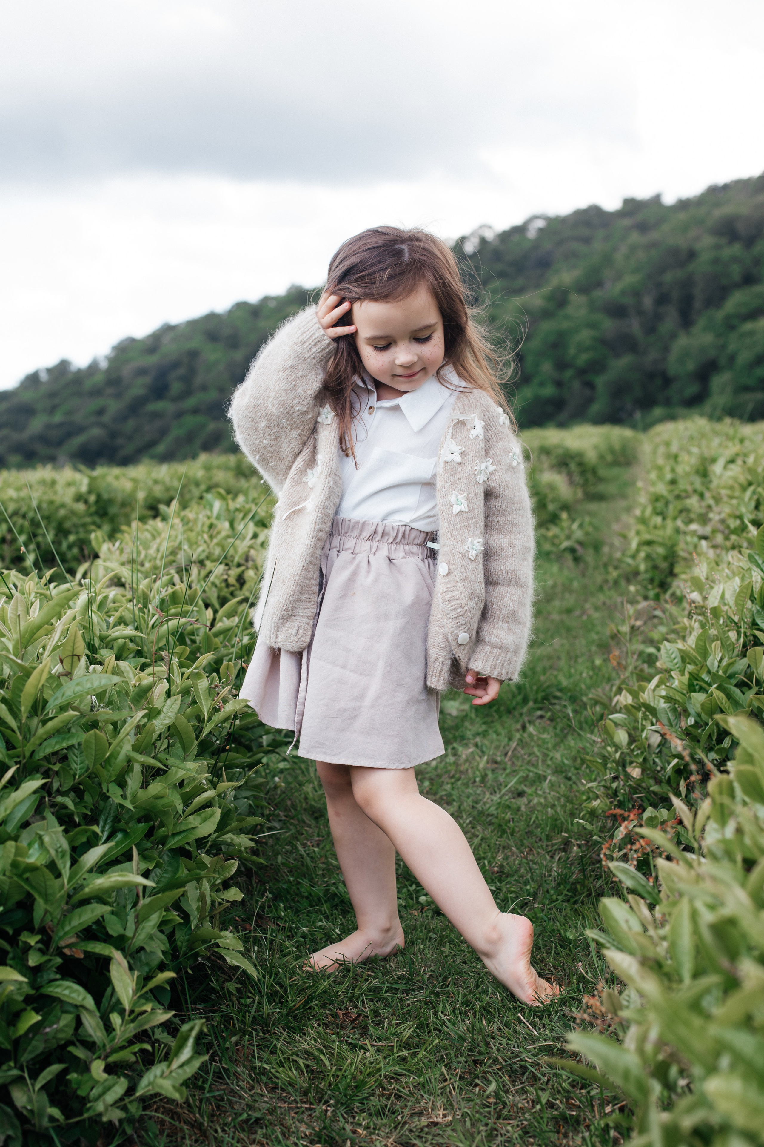 Tea plantation. Efimova Model Agency