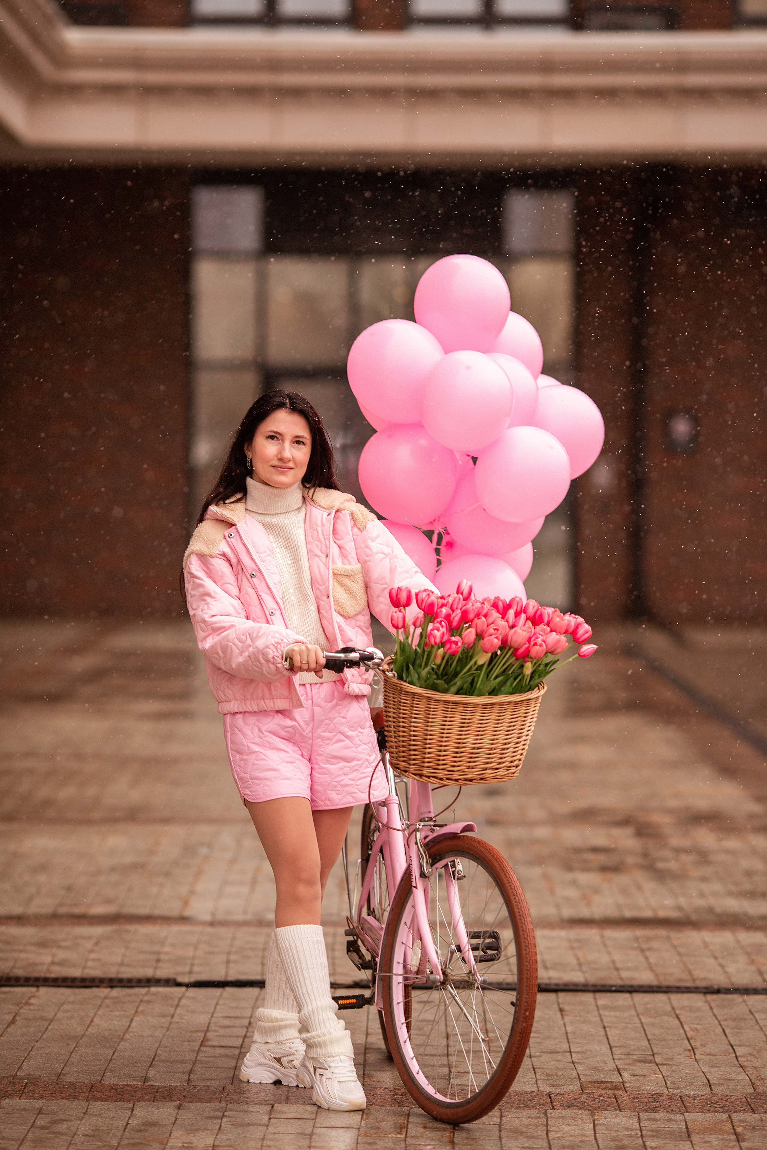 Розовый велосипед. Фотограф Ольга Бобб Нижний Новгород