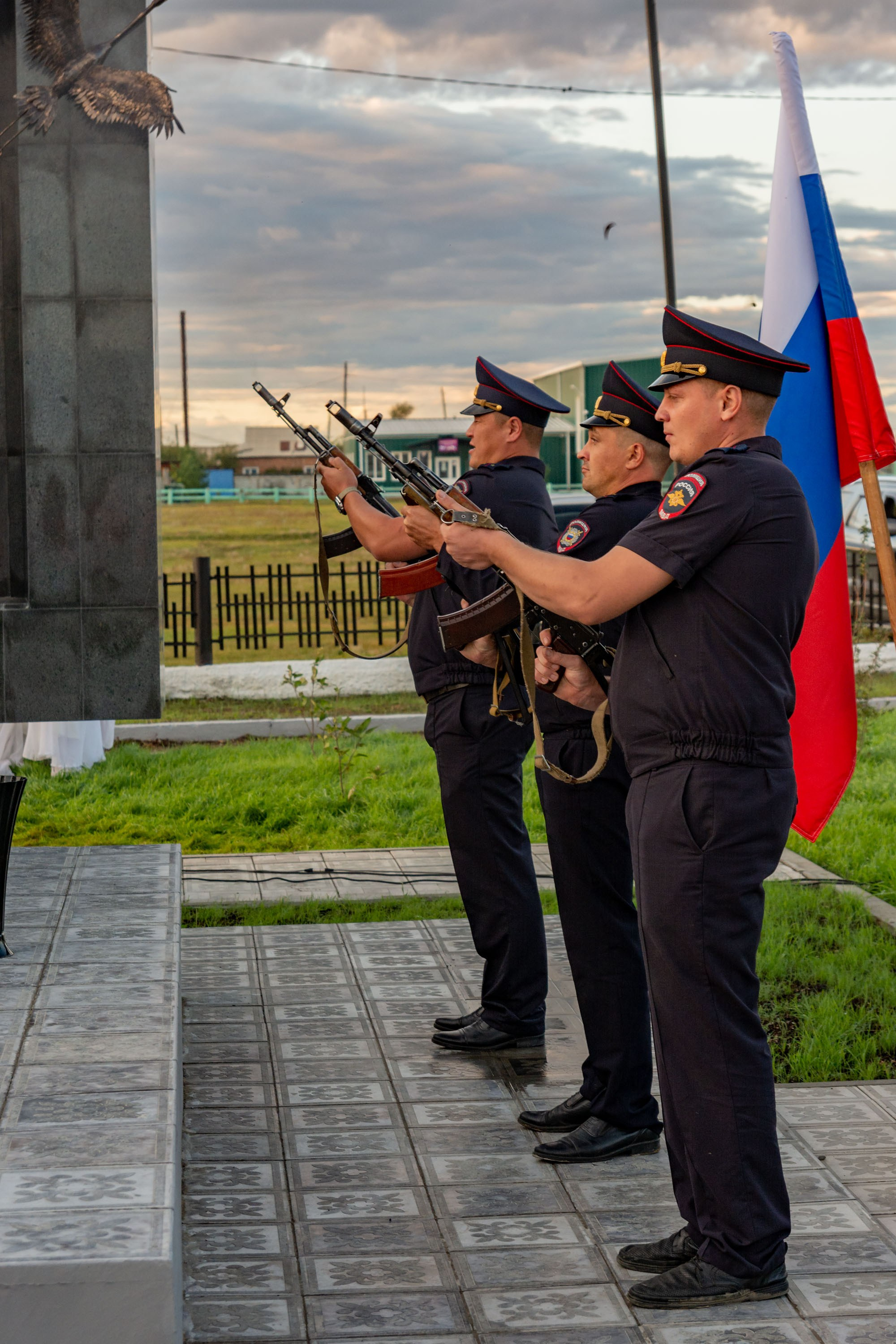Открытие мемориального комплекса. Фотограф широкого профиля Чита-Цасучей
