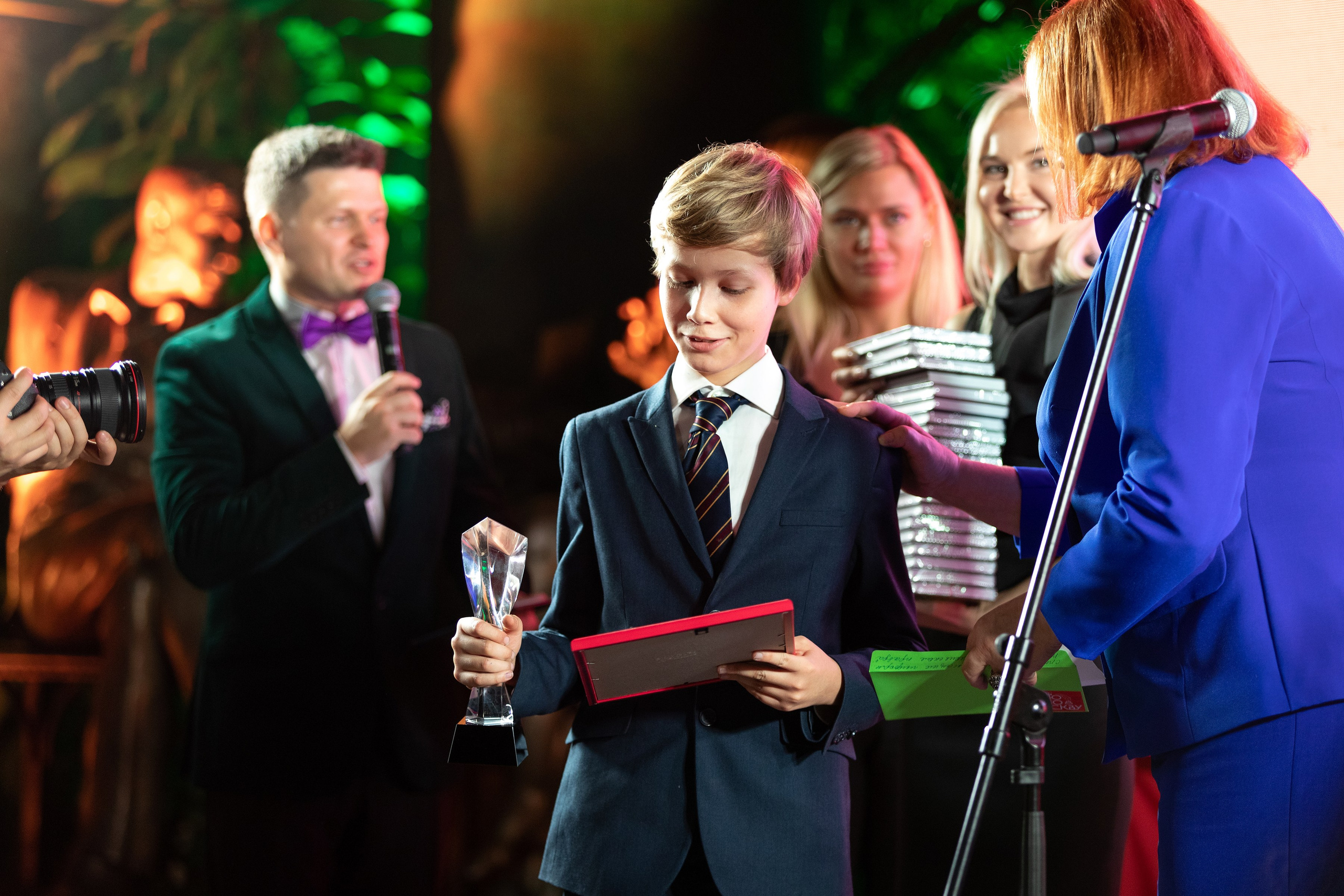 Награждение победителей Всенародной акции «Пою мою Москву». Фотограф Анна Зиновьева