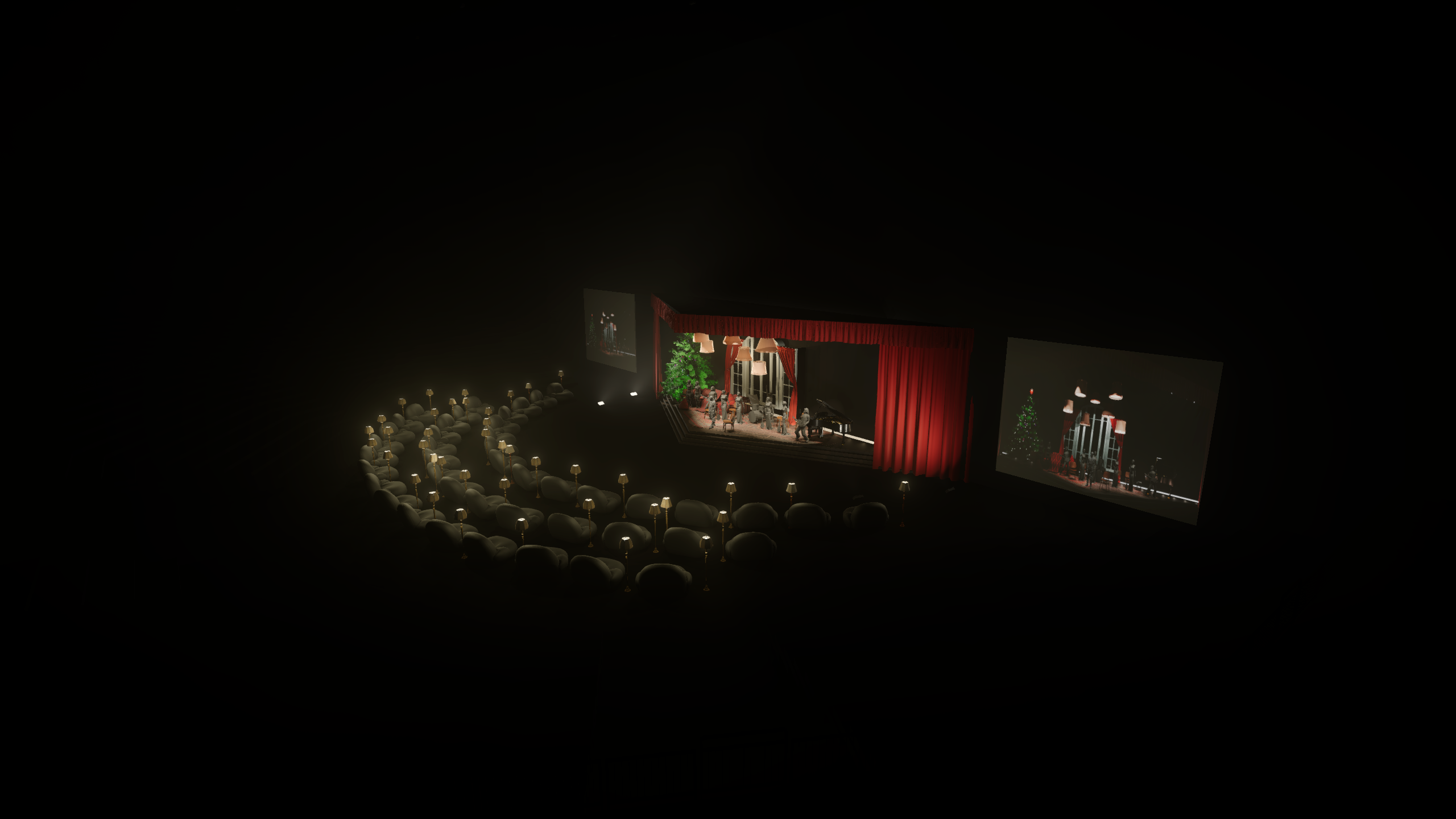 CHRISTMAS LAMPS. OOPS TEAM