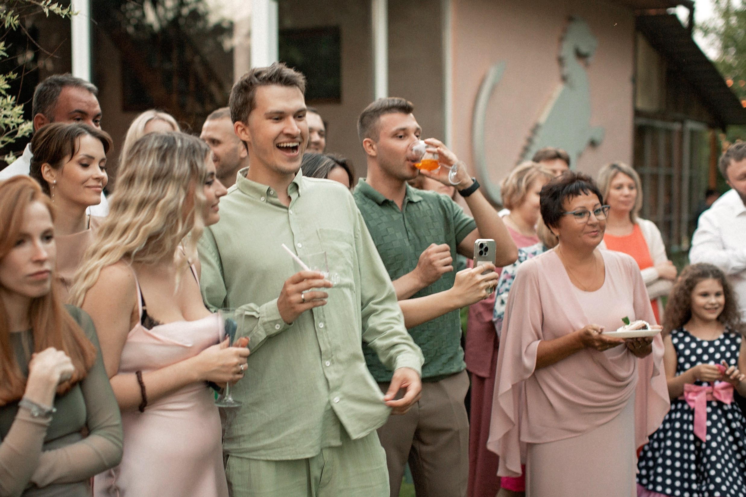 Свадьба с гостями. Свадебный и портретный фотограф Москва