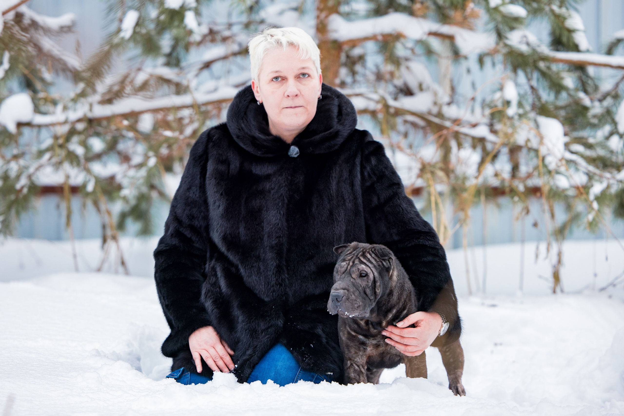 В гостях у шарпеев 16.01.2024. Фотограф-анималист Юлия Германика