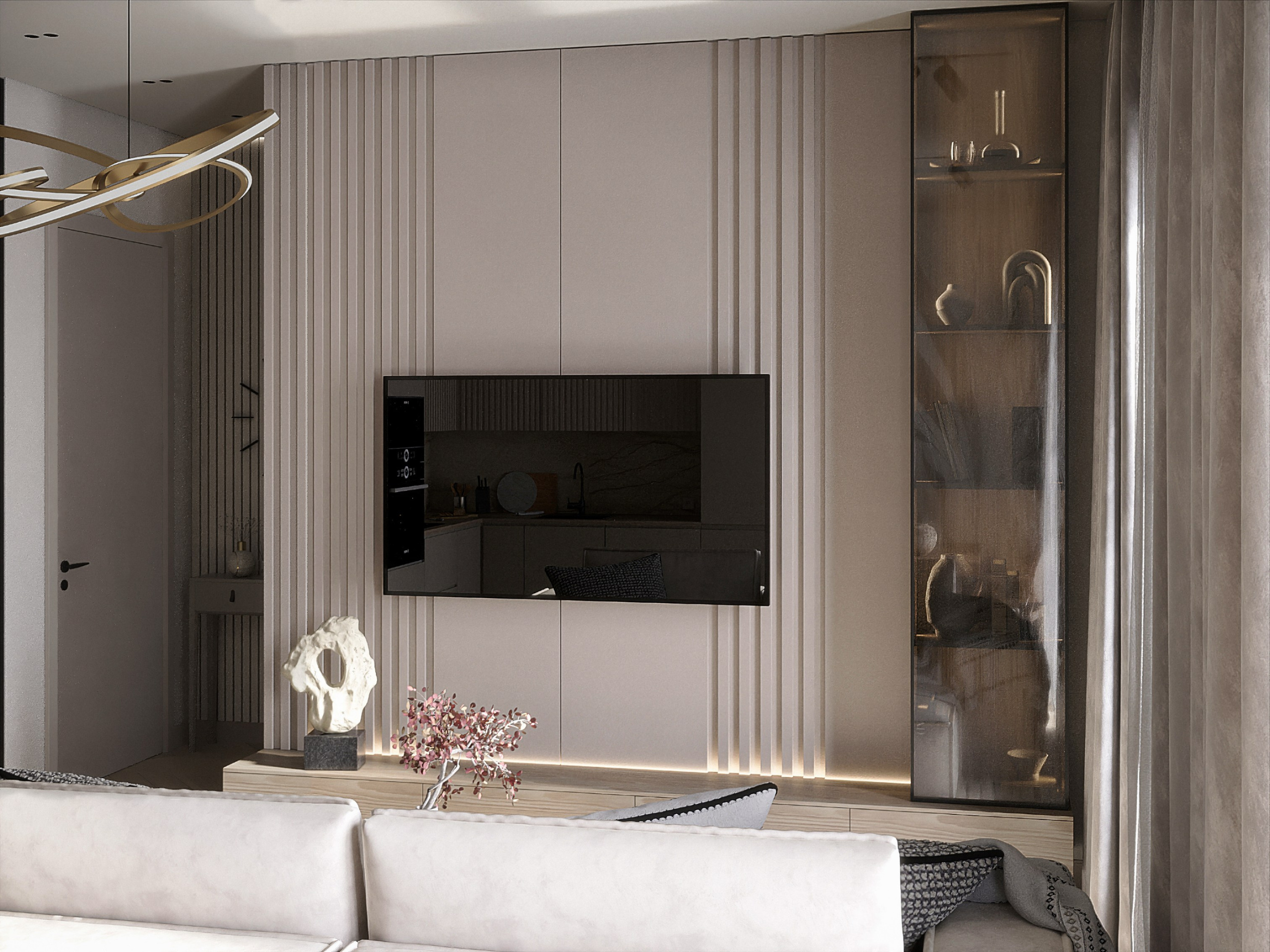 Квартира 64 кв.м. Юлия Григорьева — 3D визуализатор