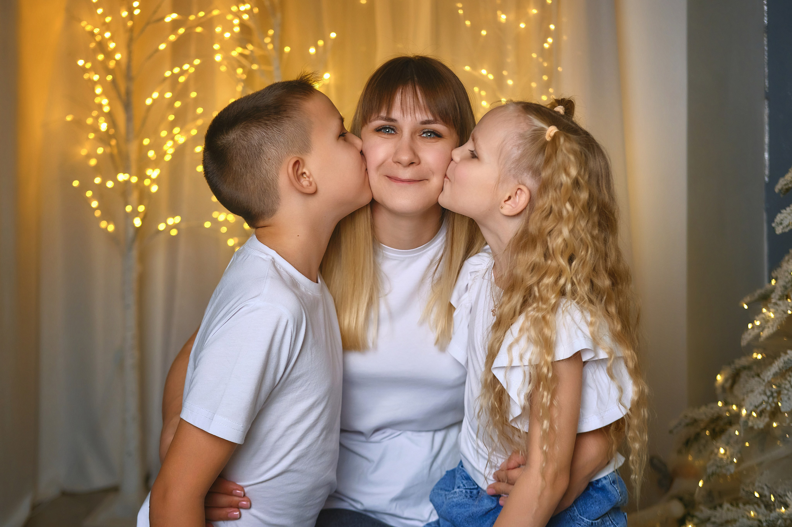 Новогодняя фотосъёмка. Семейный и портретный фотограф в Новомосковске и Узловой Михеева Татьяна