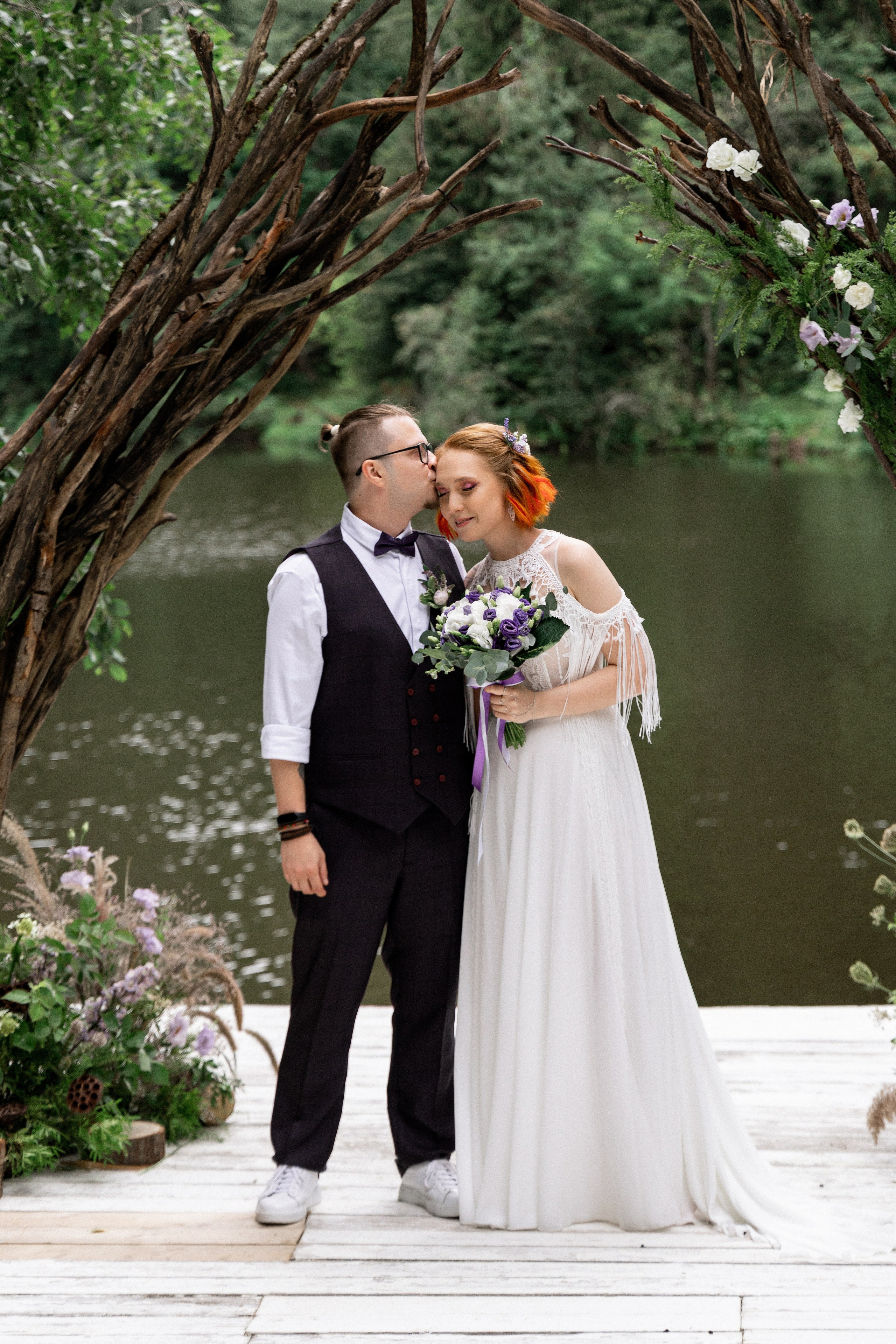 Свадебная церемония у воды. Свадебный фотограф и видеограф в Москве, Виктор Архилюк