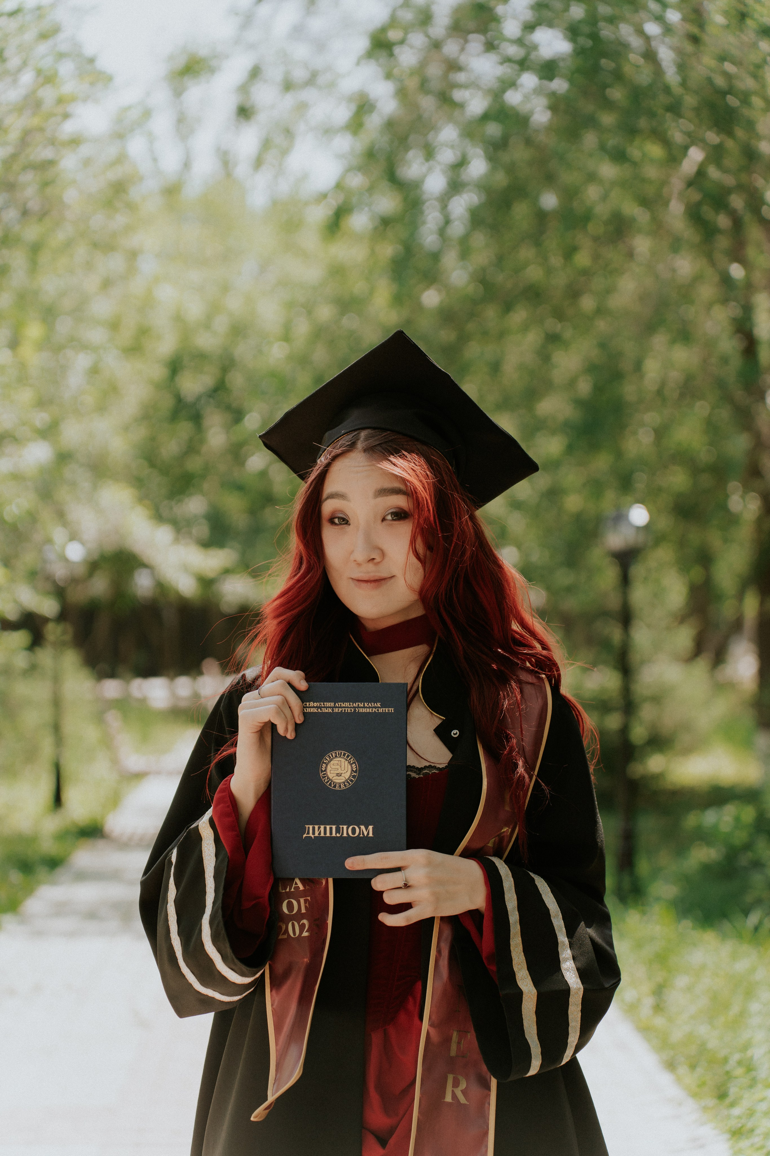 Выпускной Аграрный унивеситет. Крис Богомазова