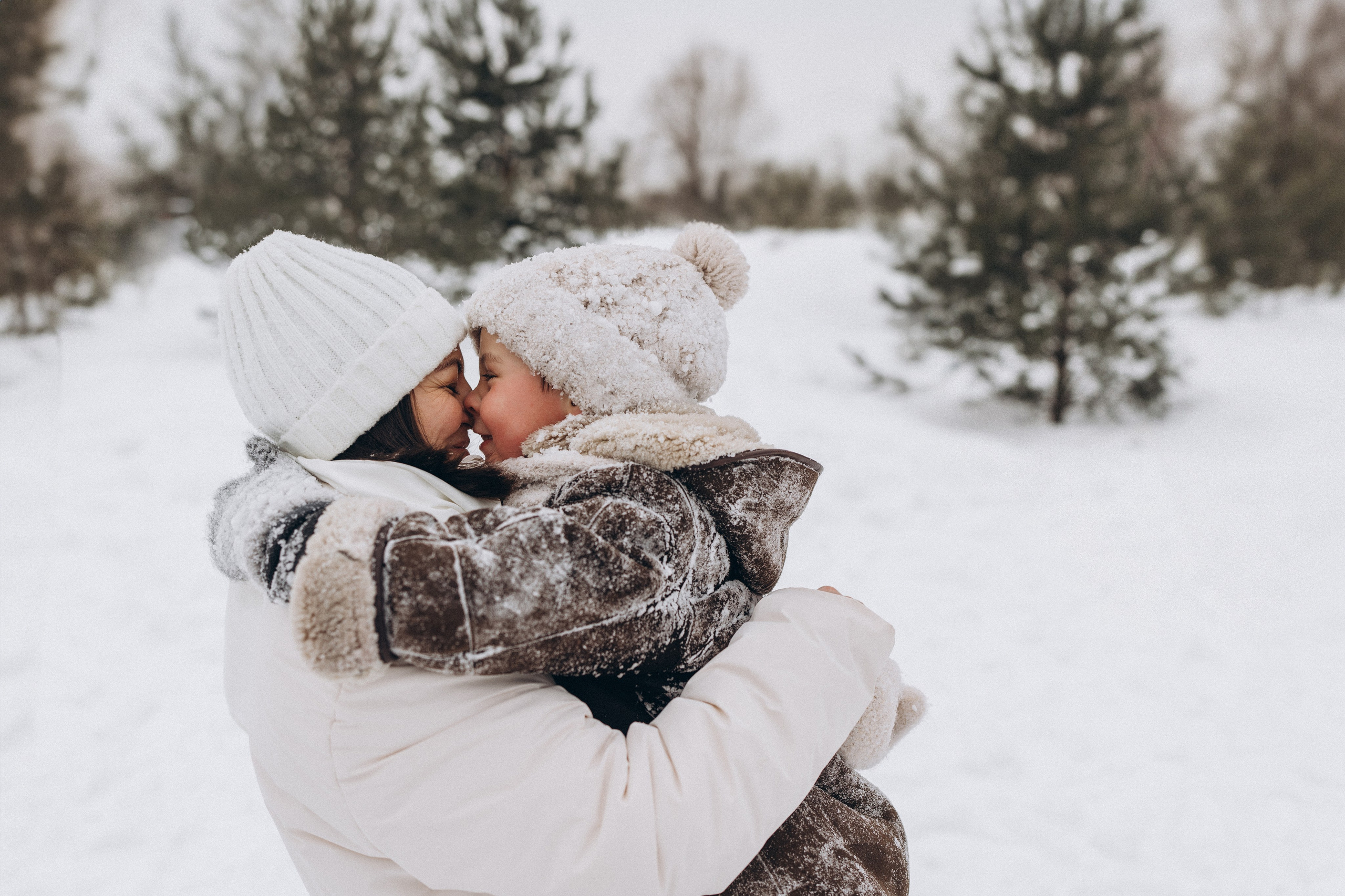 Зимняя семейная фотосессия. Детский, семейный и ньюборн фотограф в Москве Юлия Шуарт