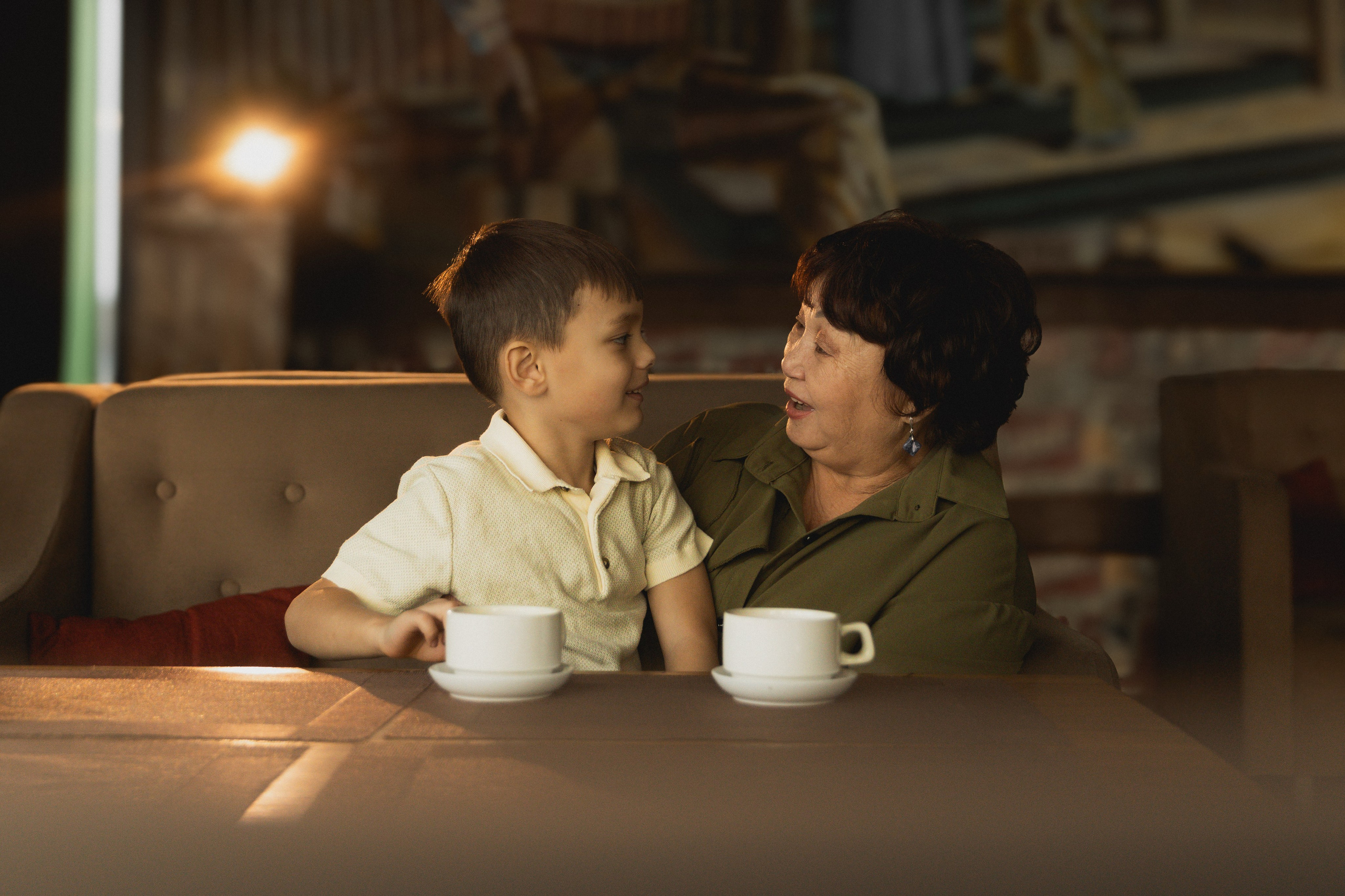 Бабушка и внук. Семейный и свадебный фотограф Лилия Матонина | Ангарск, Иркутск, Усолье-Сибирское, Байкал (Листвянка, Ольхон), Иркутская область