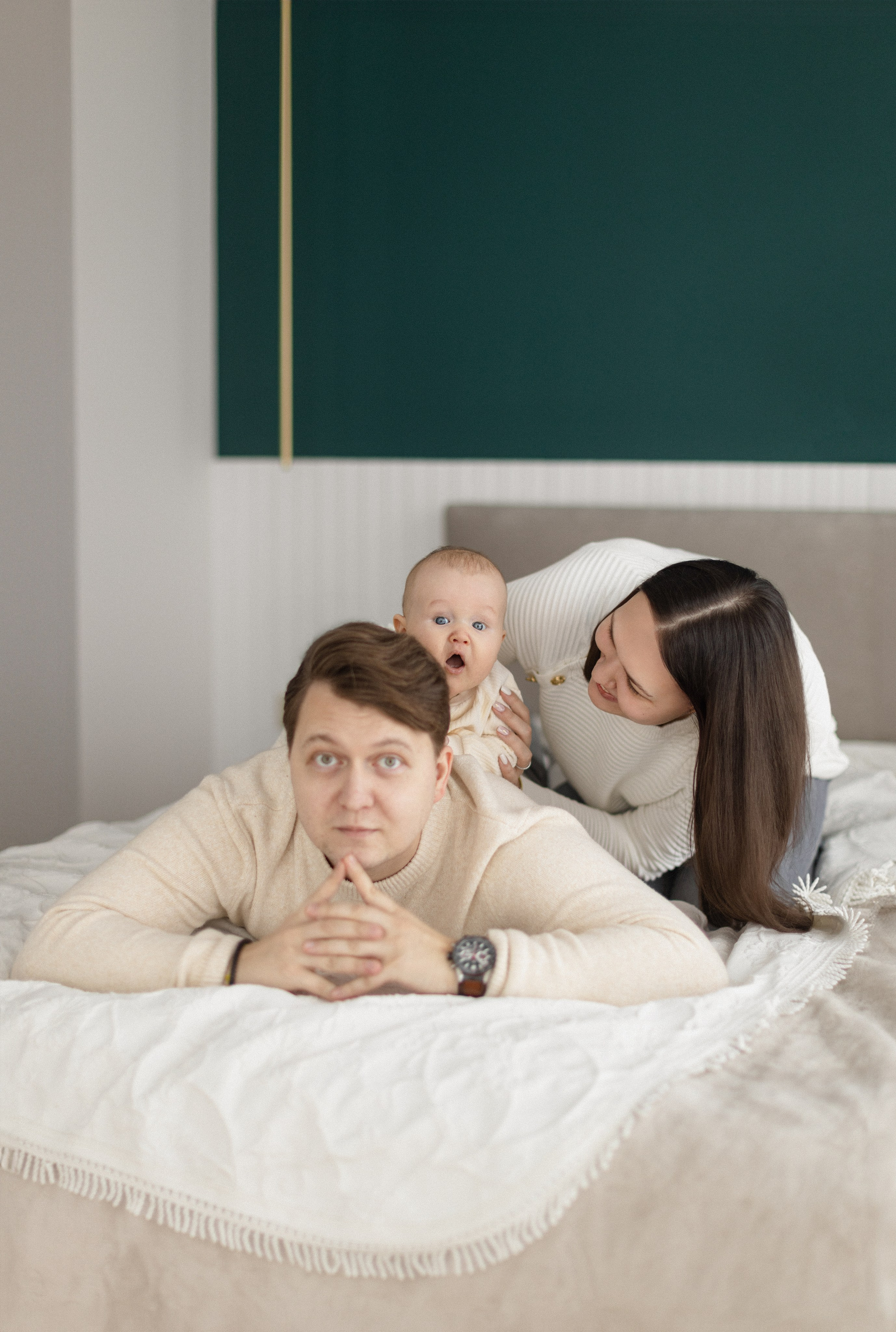 Мария и Максим с сыном. Кузьмина Анастасия — контент-фотограф | Москва