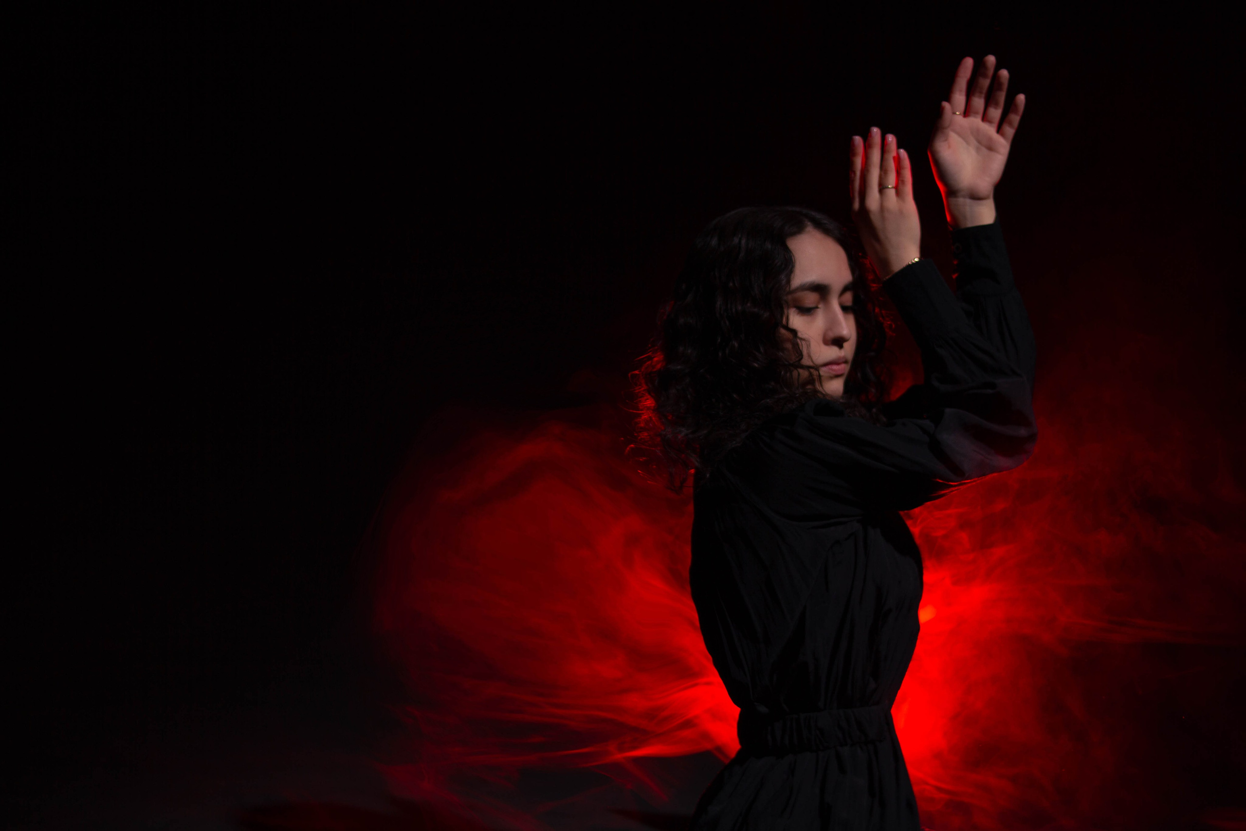 Цветной дым. Создадим шедевр? Виталина и её фотоискусство