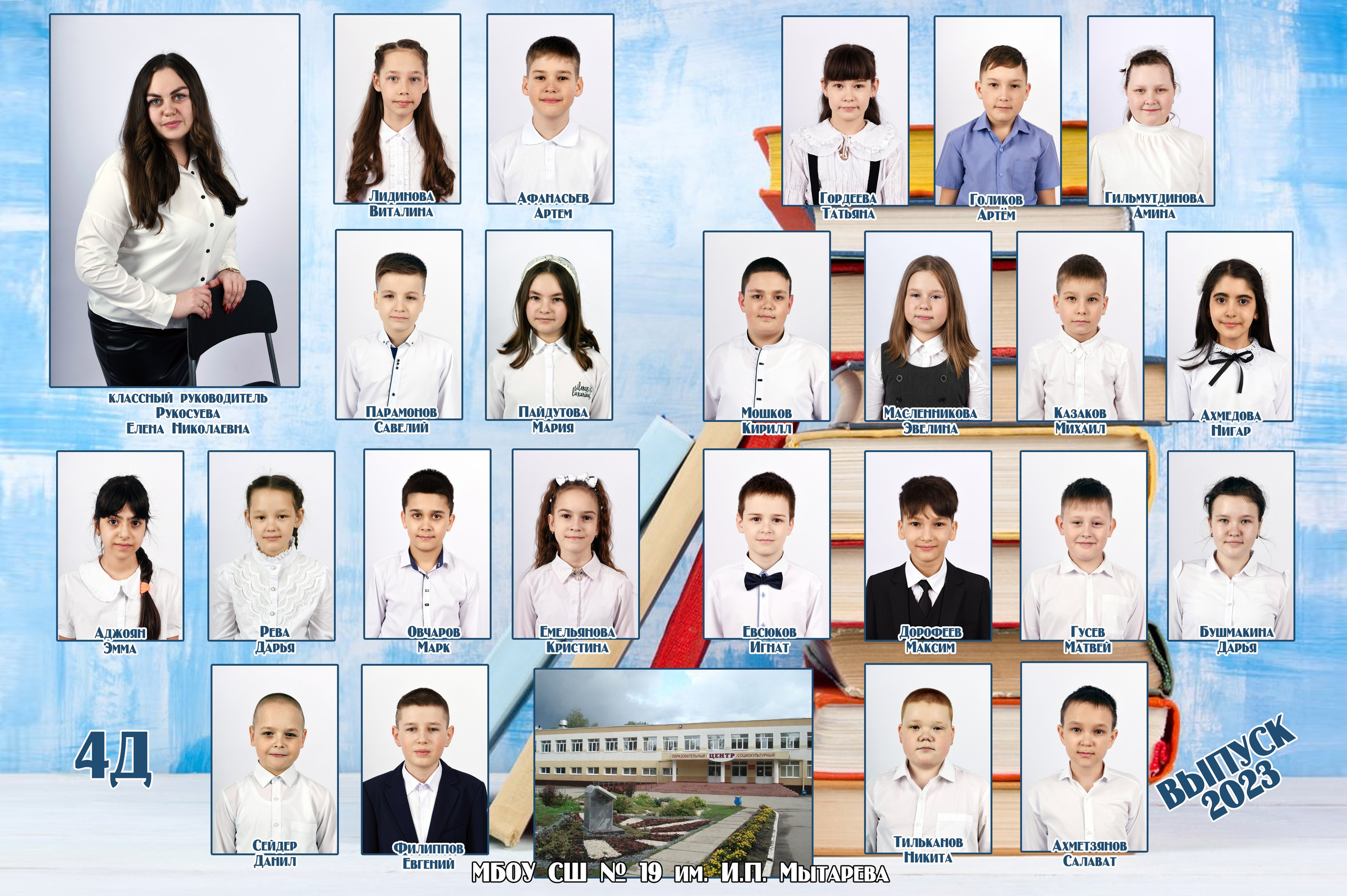 4 кл 2 разворота. Семейный, детский и школьный фотограф в Димитровграде Наумова Екатерина