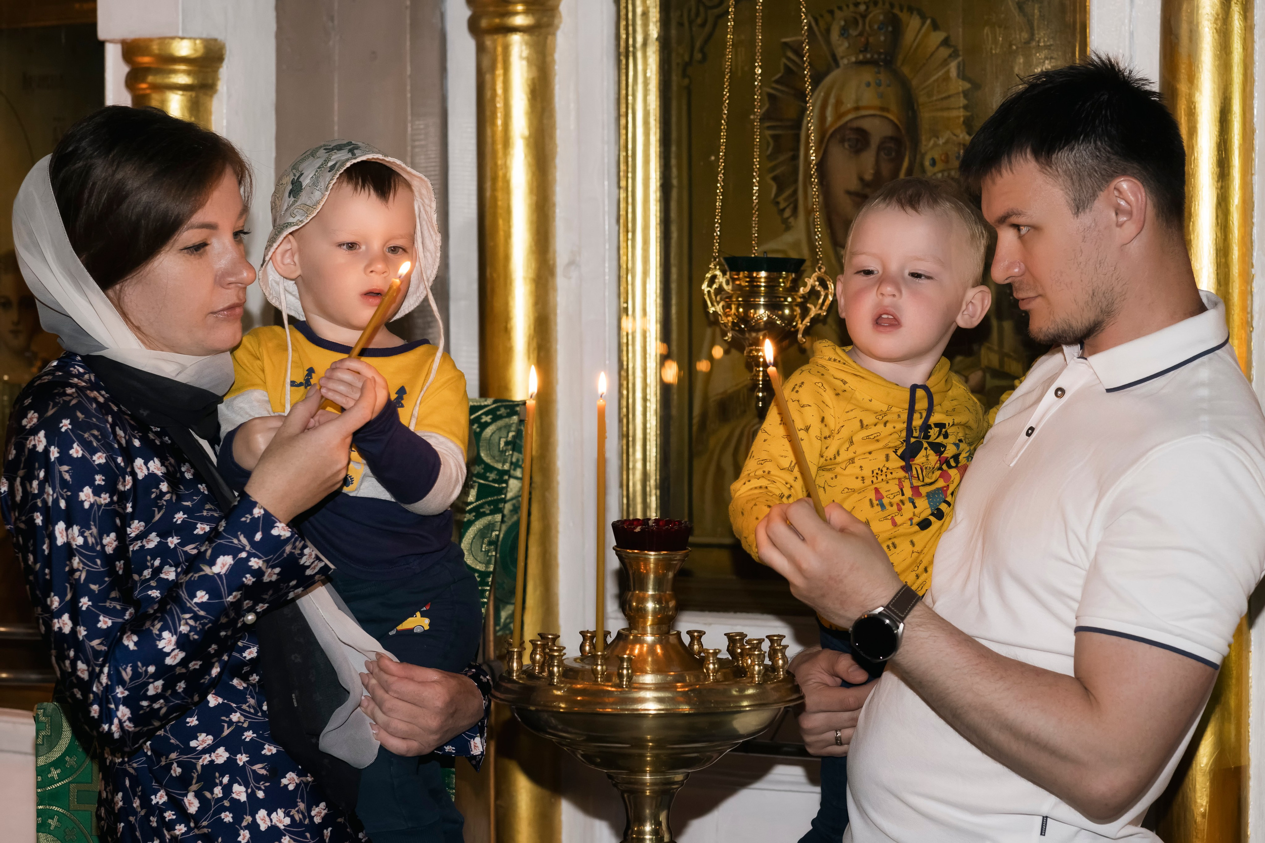 Анна @ Анатолий, крещение малышей. Фотограф в Туле — Борисов Николай