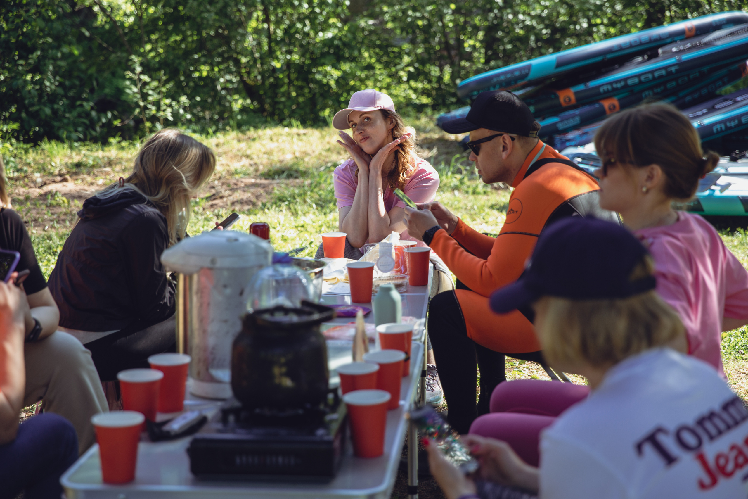 Сплавы на сапах по р. Оредеж. Фотограф в Санкт-Петербурге