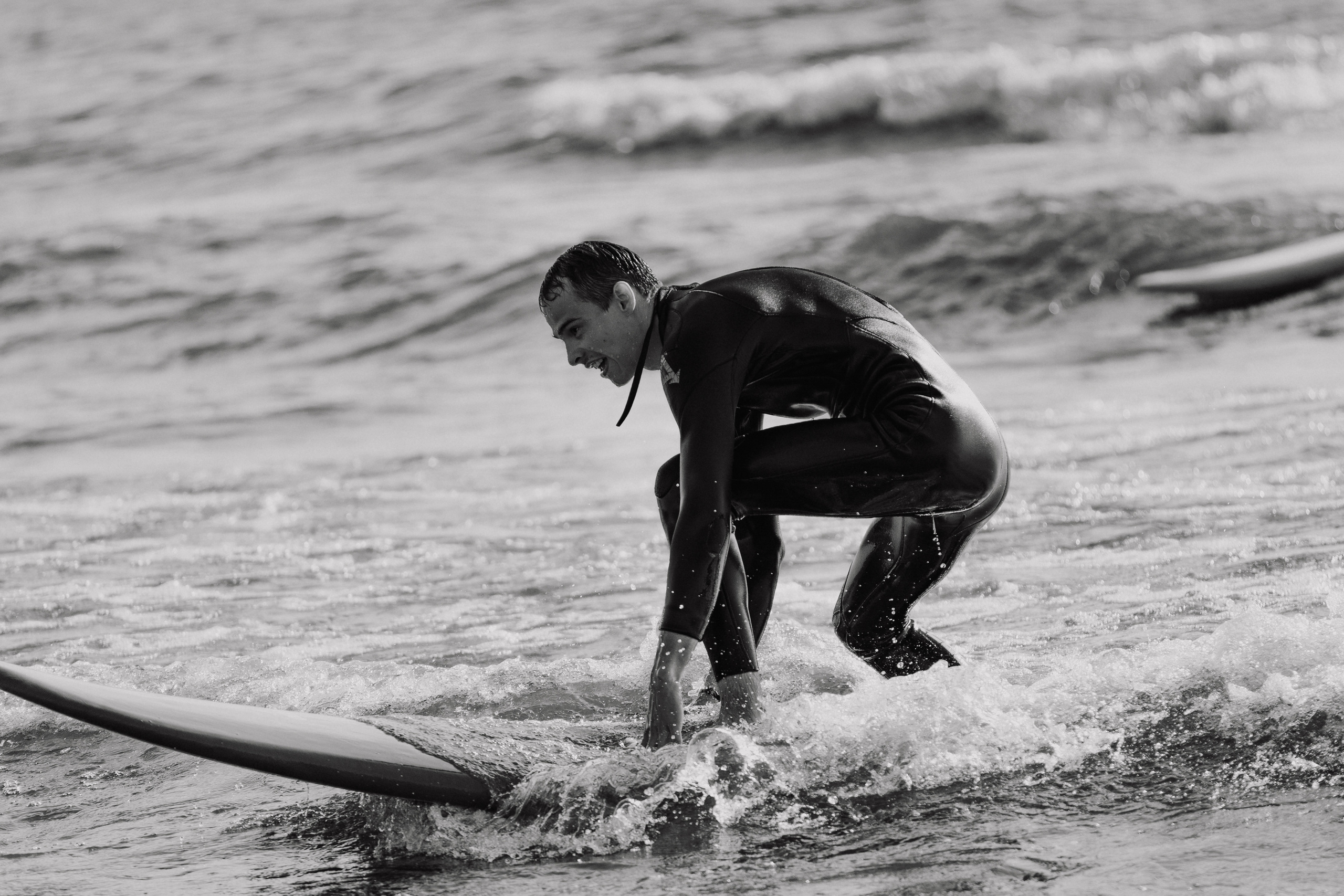 Урок по серфингу в Солнечном. Фотограф в Санкт-Петербурге
