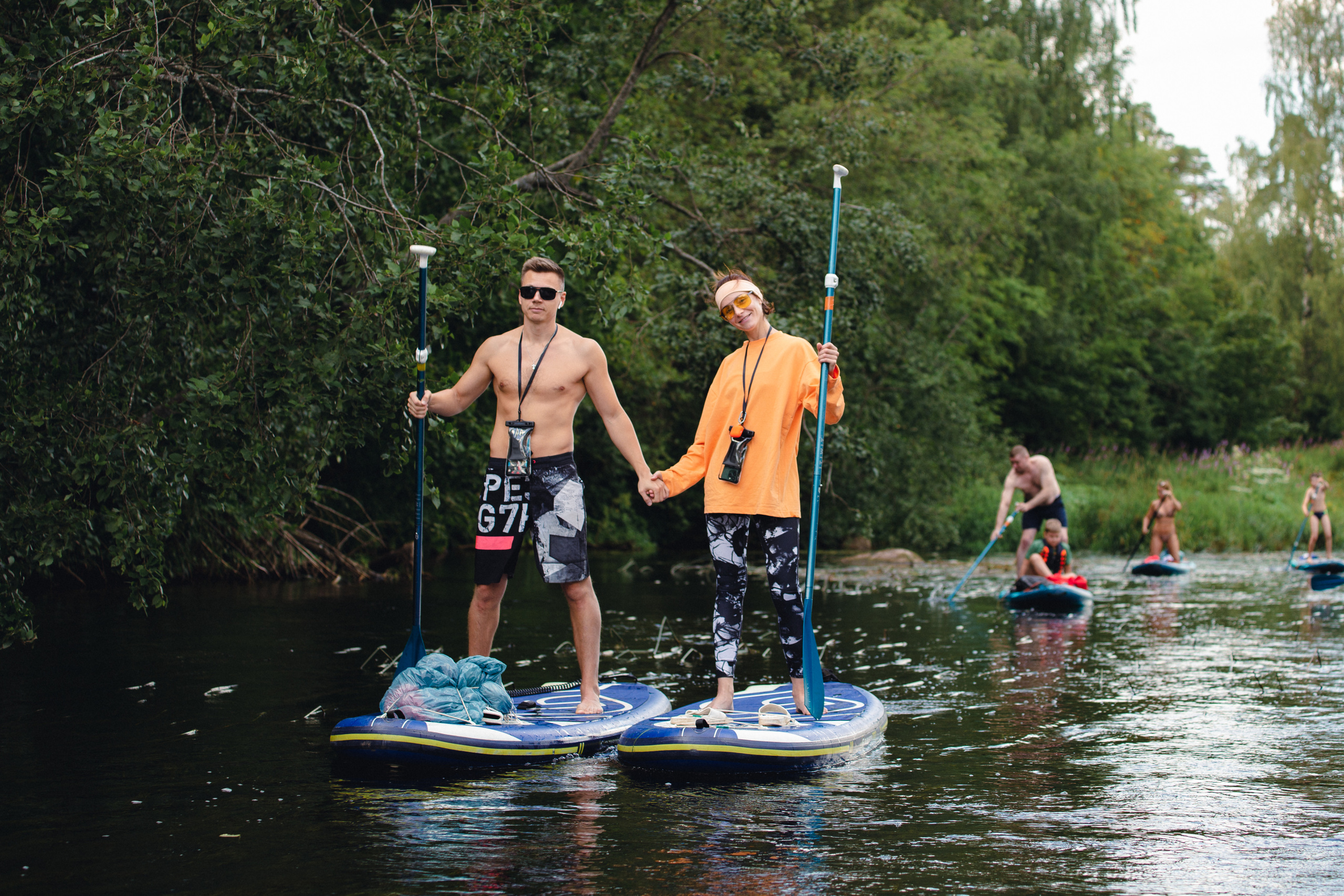 Сплавы на сапах по р. Оредеж. Фотограф в Санкт-Петербурге
