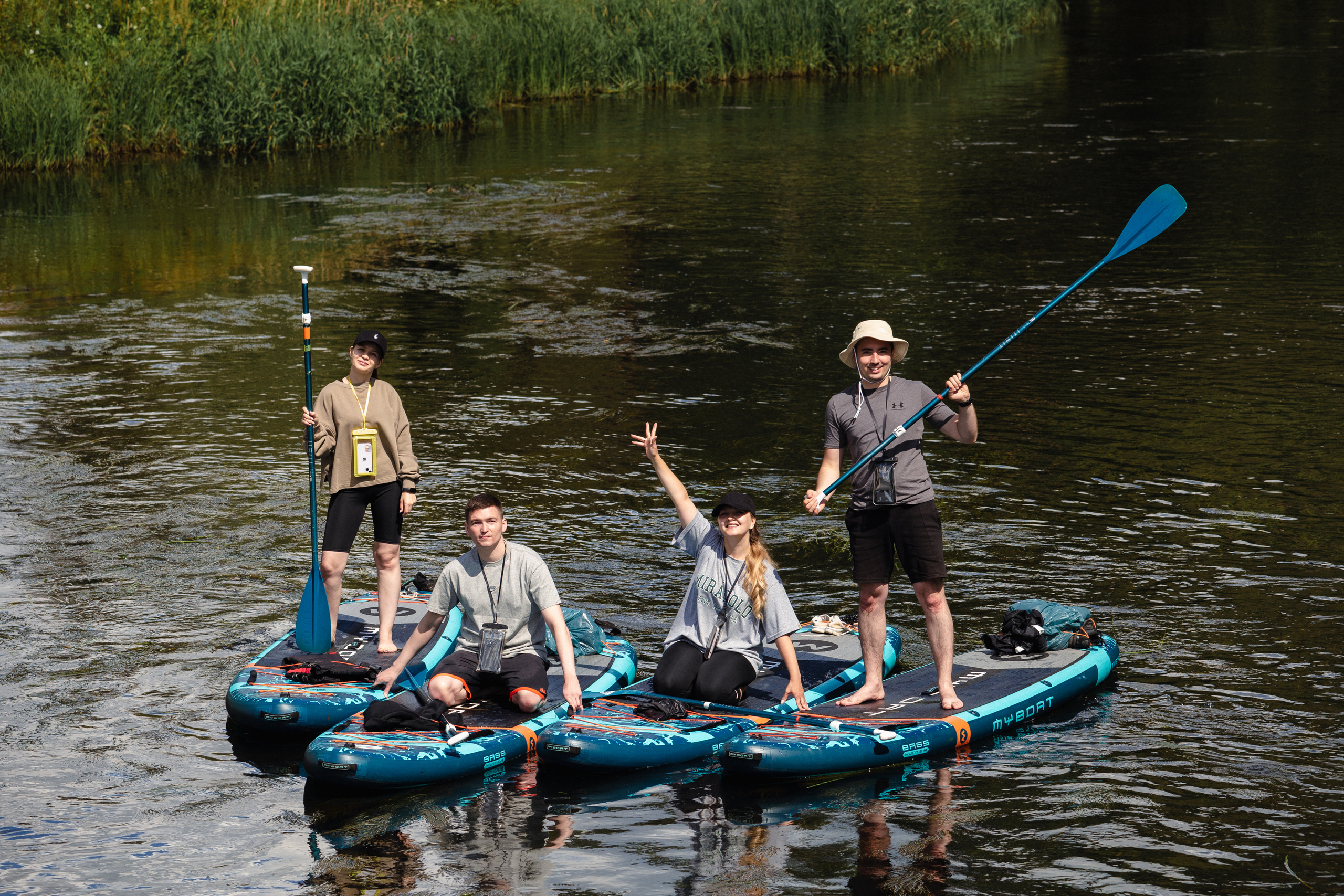 Сплавы на сапах по р. Оредеж. Фотограф в Санкт-Петербурге