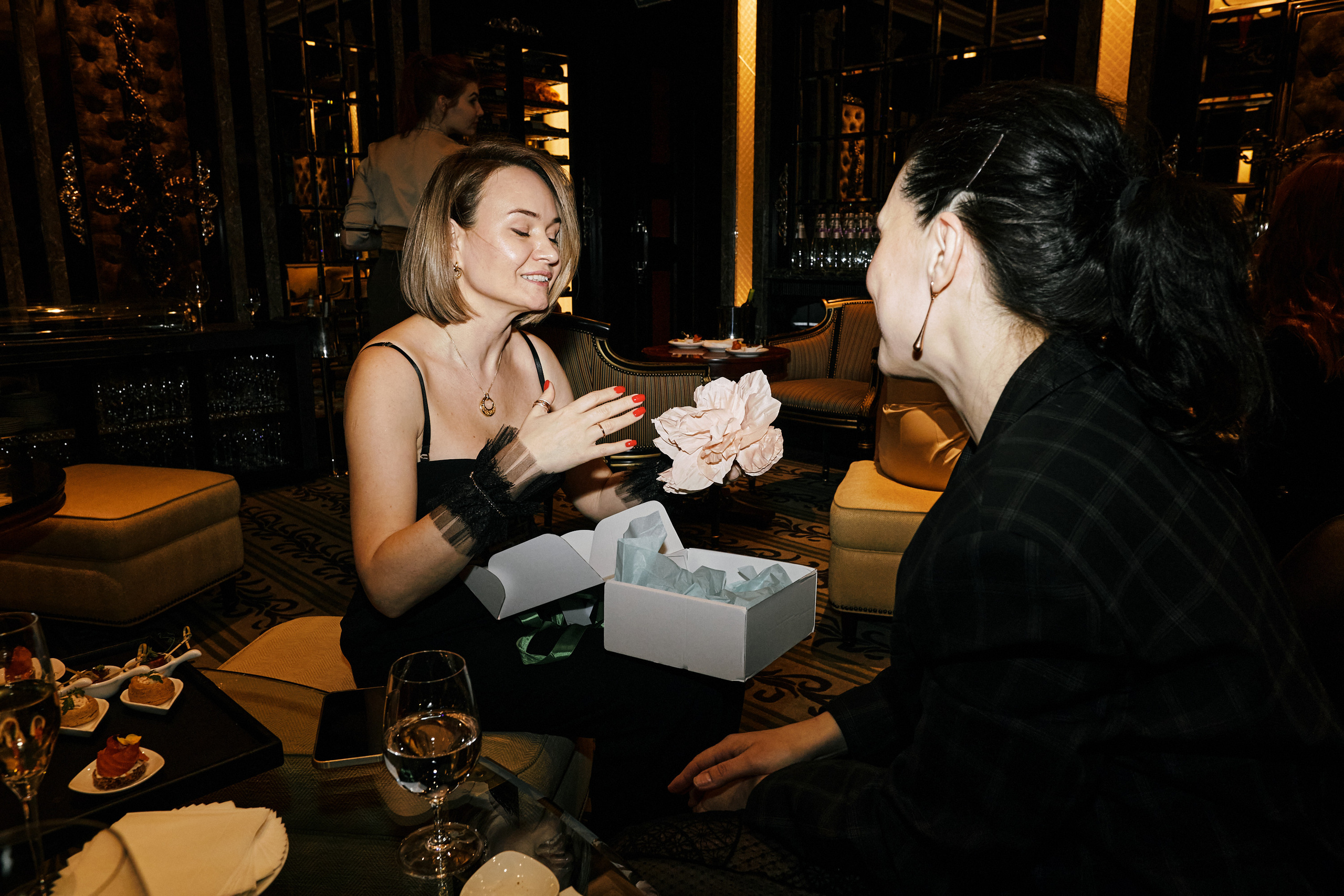 День Рождения. Отель FOUR SEASONS, ресторан Percorso. Коммерческий фотограф Алена Федорова. Санкт-Петербург