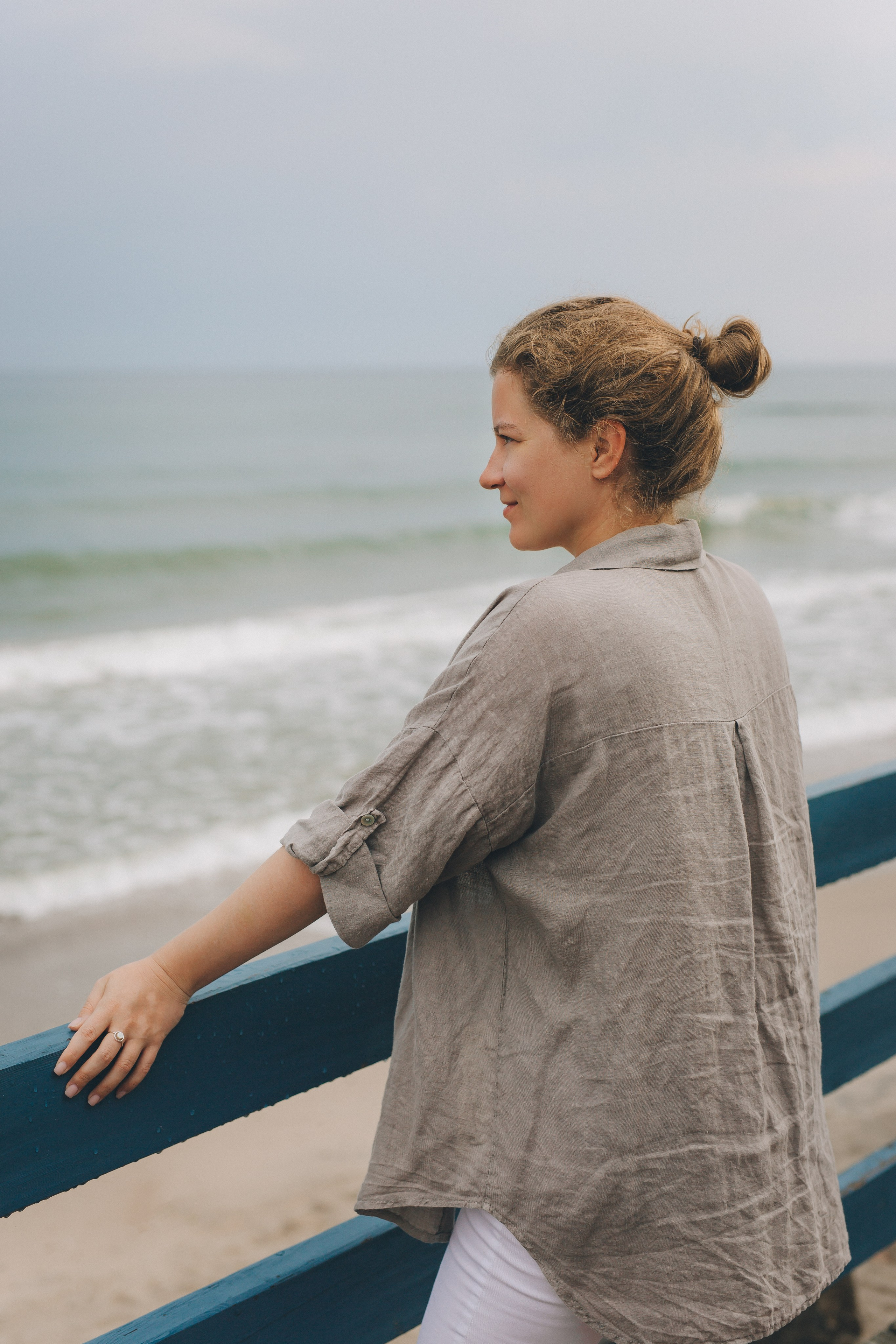 Мария и фотопрогулка в ненастную погоду. Фотограф Зеленоградск Красильникова Елена