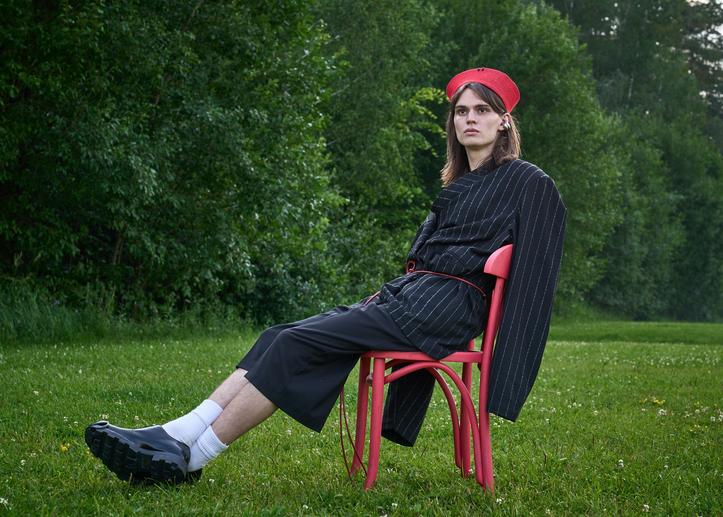 Иван. Съемка в Мещерском парке. Портретный и fashion фотограф в Москве Игорь Малышев