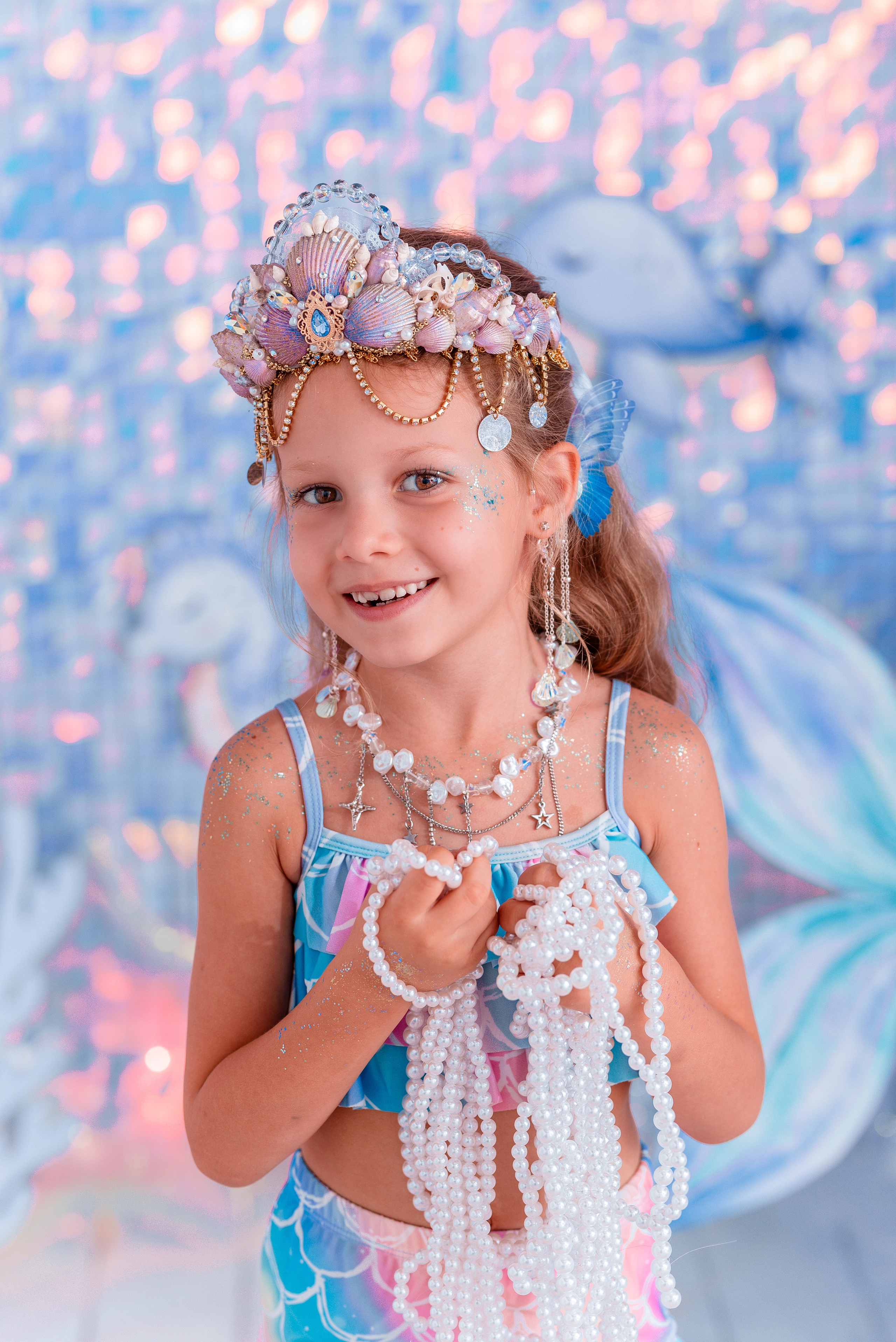 Детский фотопроект «Русалочка» в Сочи. Детский студийный фотограф Сочи